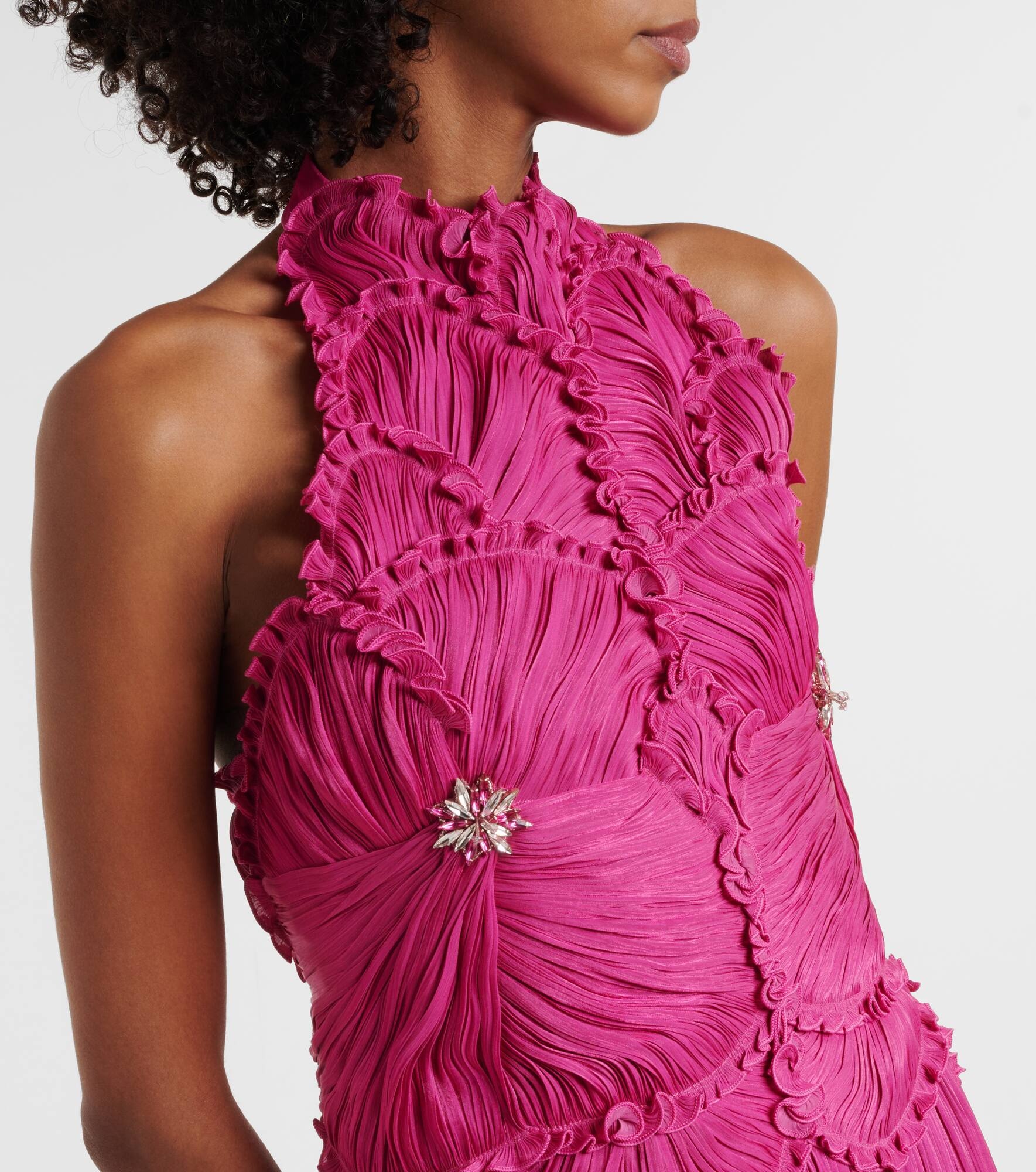 Attina halterneck gown - 4