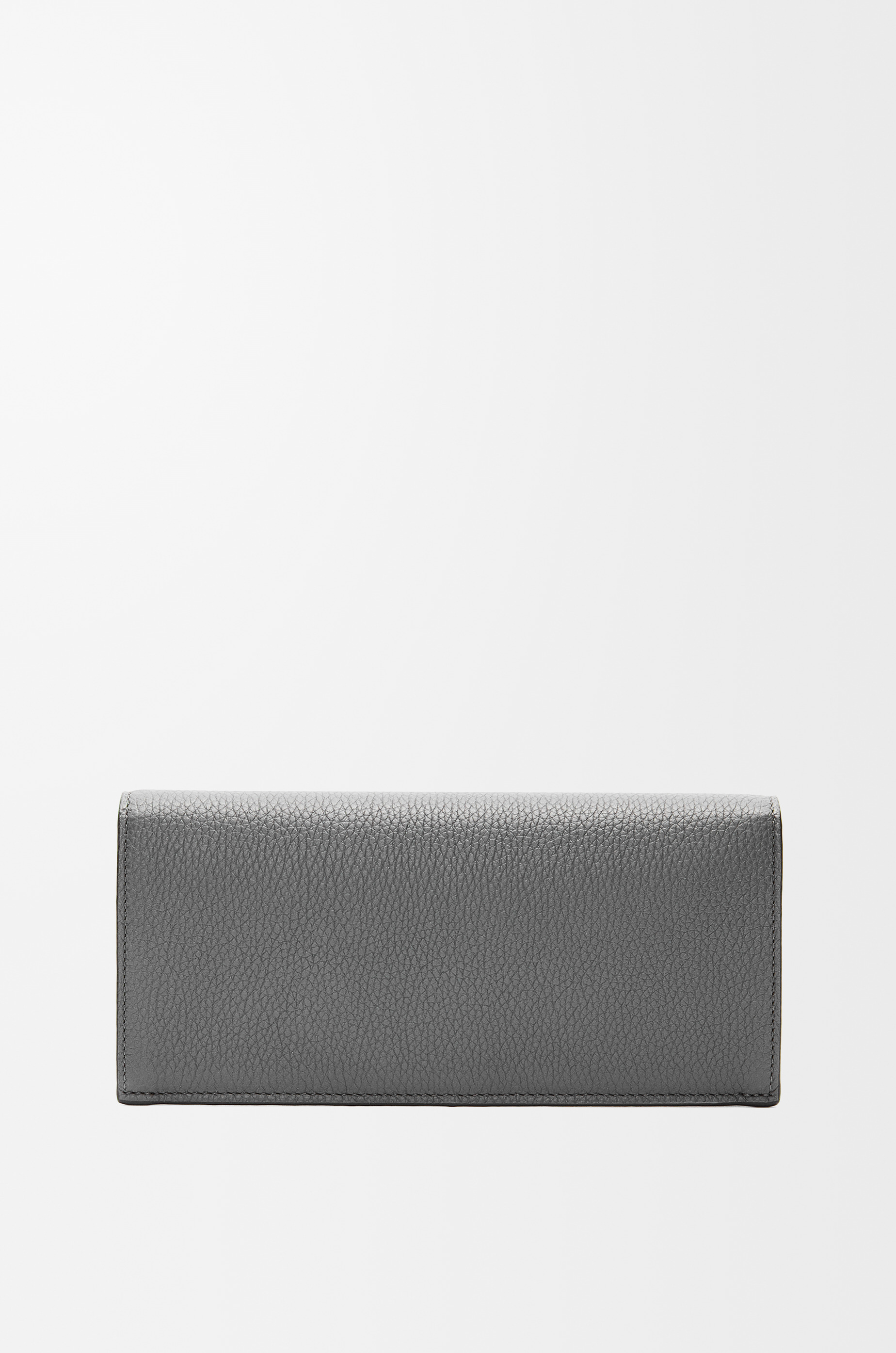 Long horizontal wallet in soft grained calfskin - 4