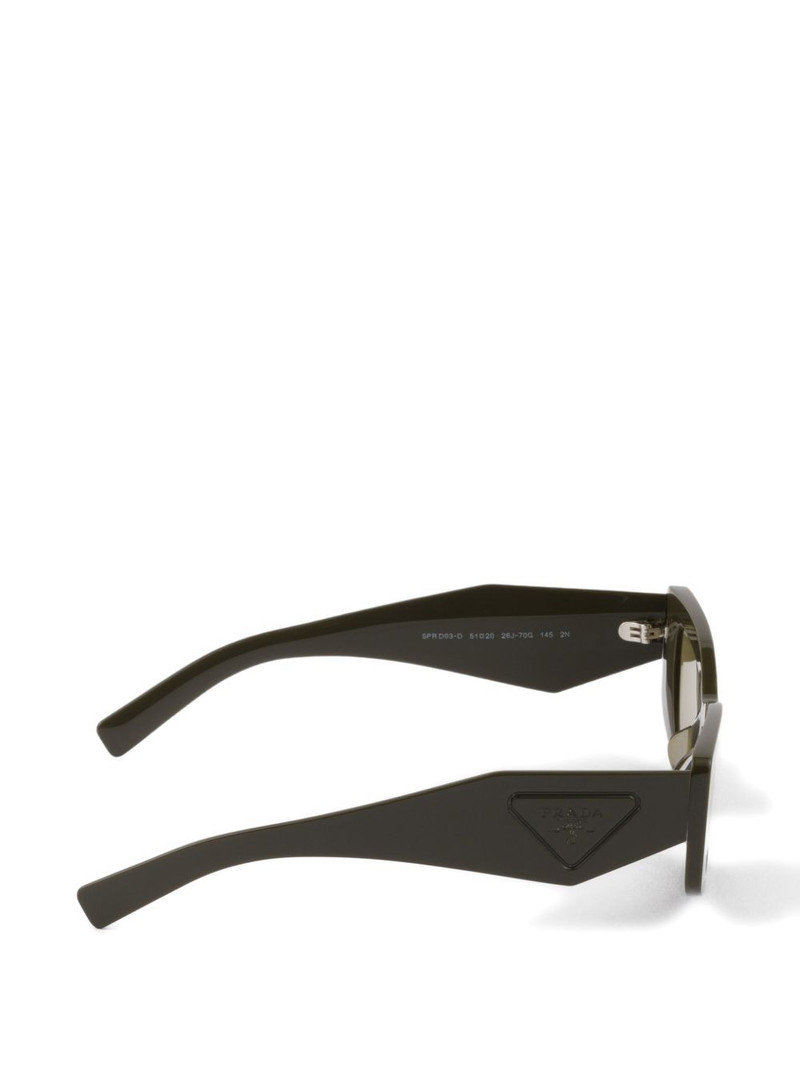 sunglasses with triangle logo 3