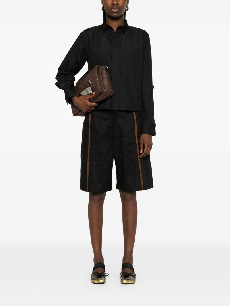 sacai panel-detail shirt outlook