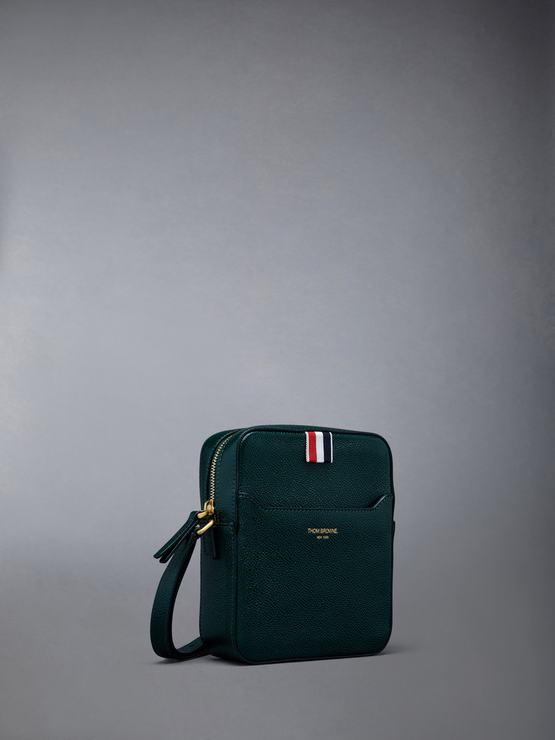 Thom Browne PEBBLE GRAIN LEATHER VERTICAL CAMERA BAG outlook