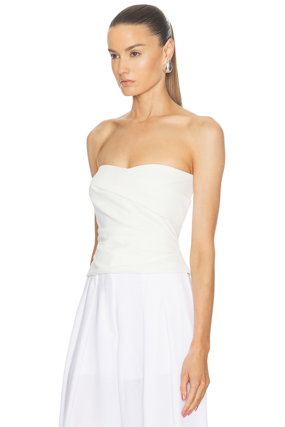 Strapless Pleat Top - 3