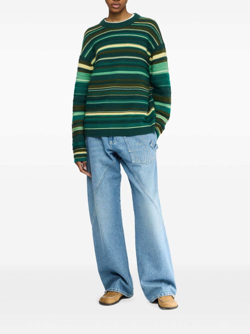 striped jumper - 2
