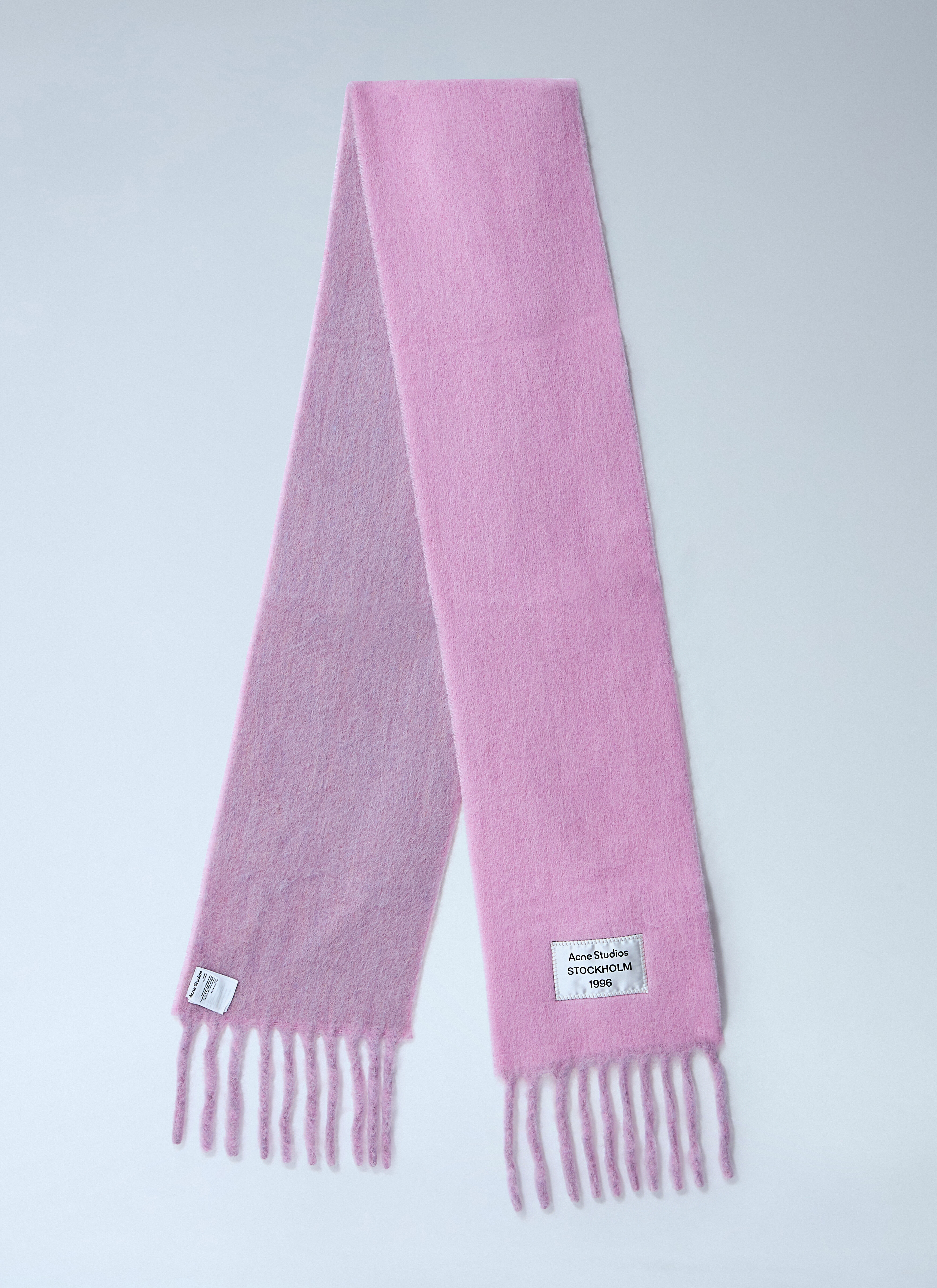 Fringed Wool-Blend Scarf - 2