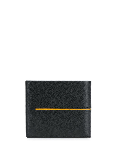 Tod's colour-contrast stitched wallet outlook