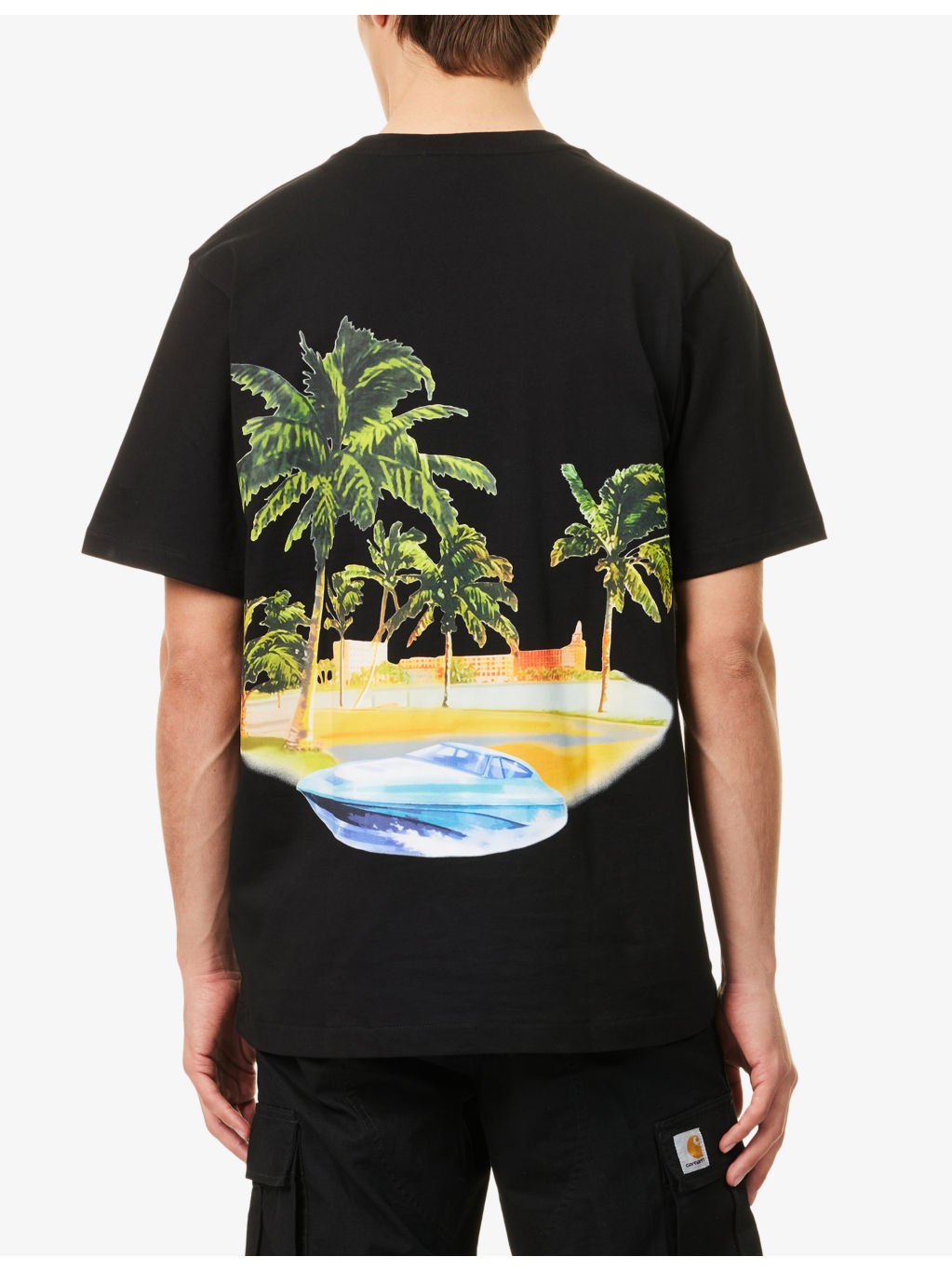 Resort Graphic-Print Cotton T-shirt - 4