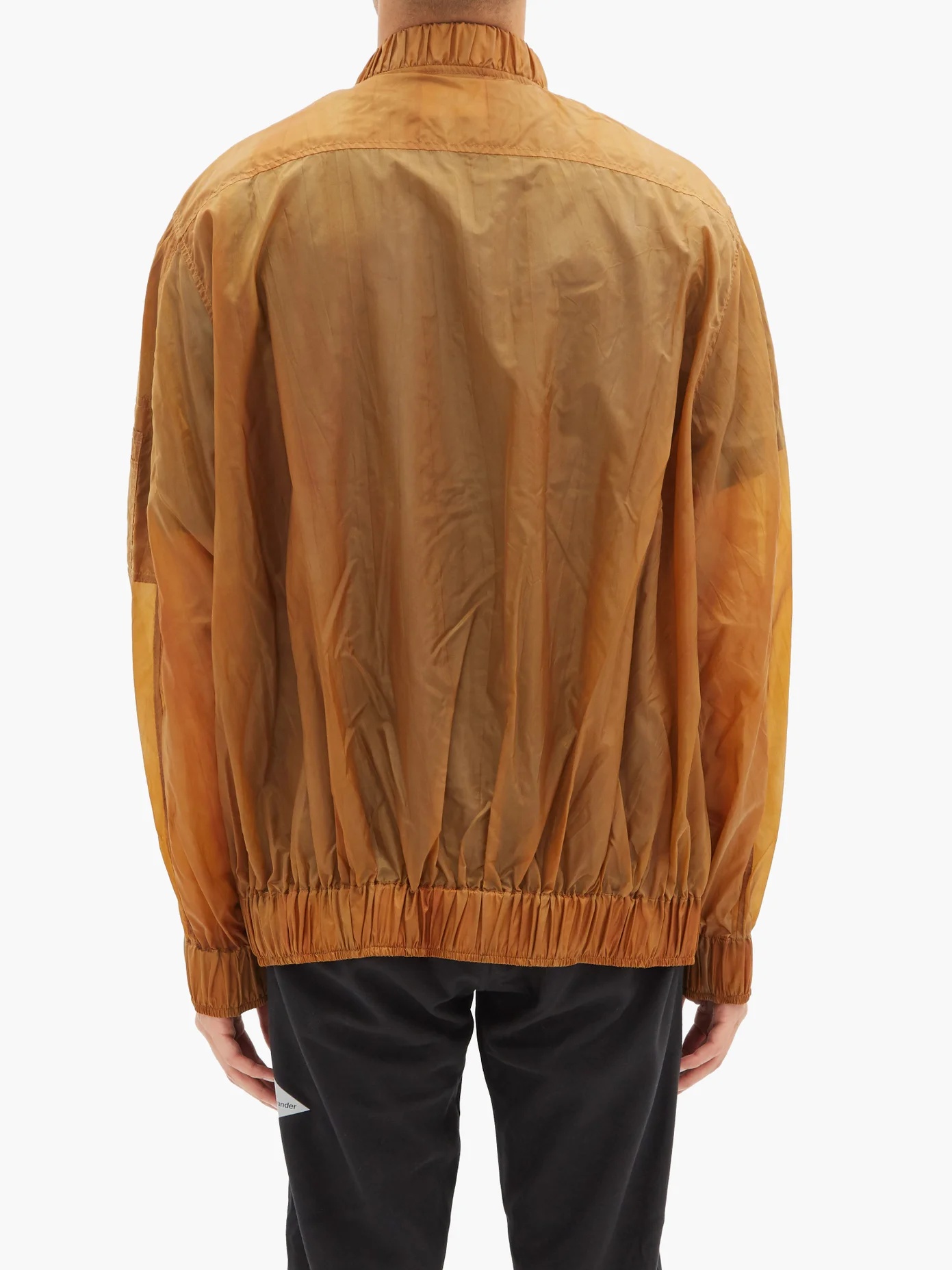 Oversized translucent-shell jacket - 5