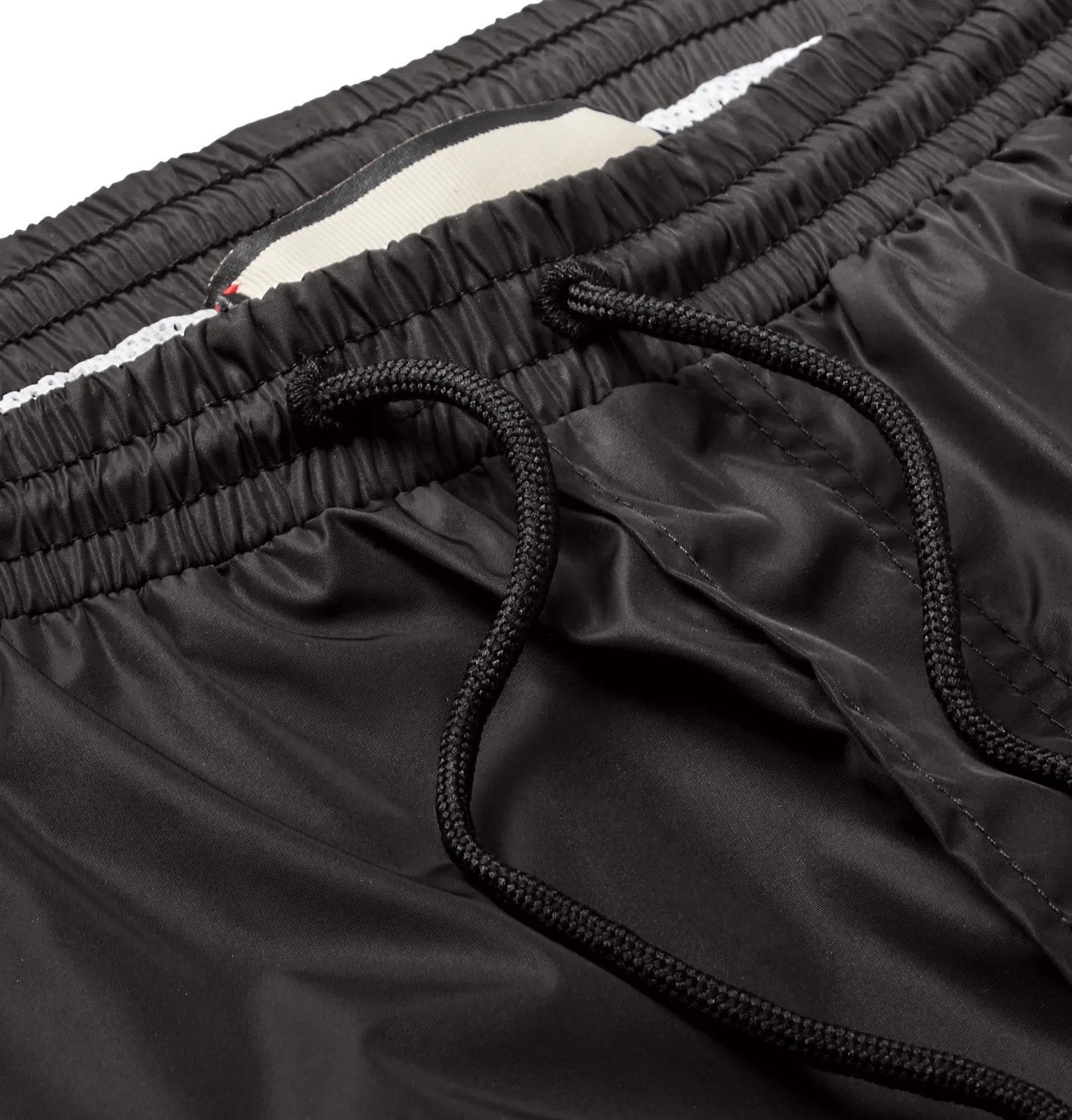 Slim-Fit Mid-Length Logo Webbing-Trimmed Swim Shorts - 10