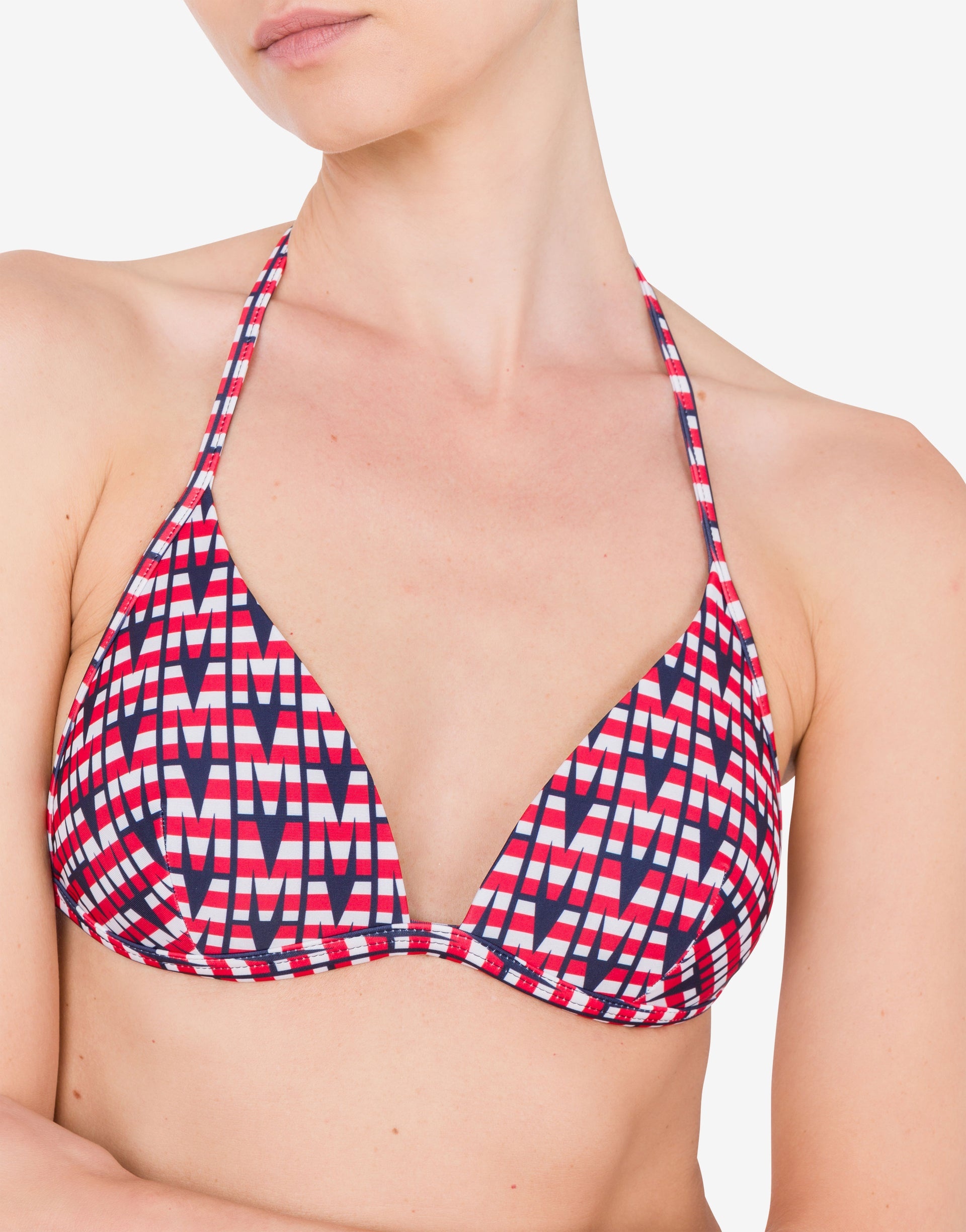 M PRINT BIKINI TOP - 3