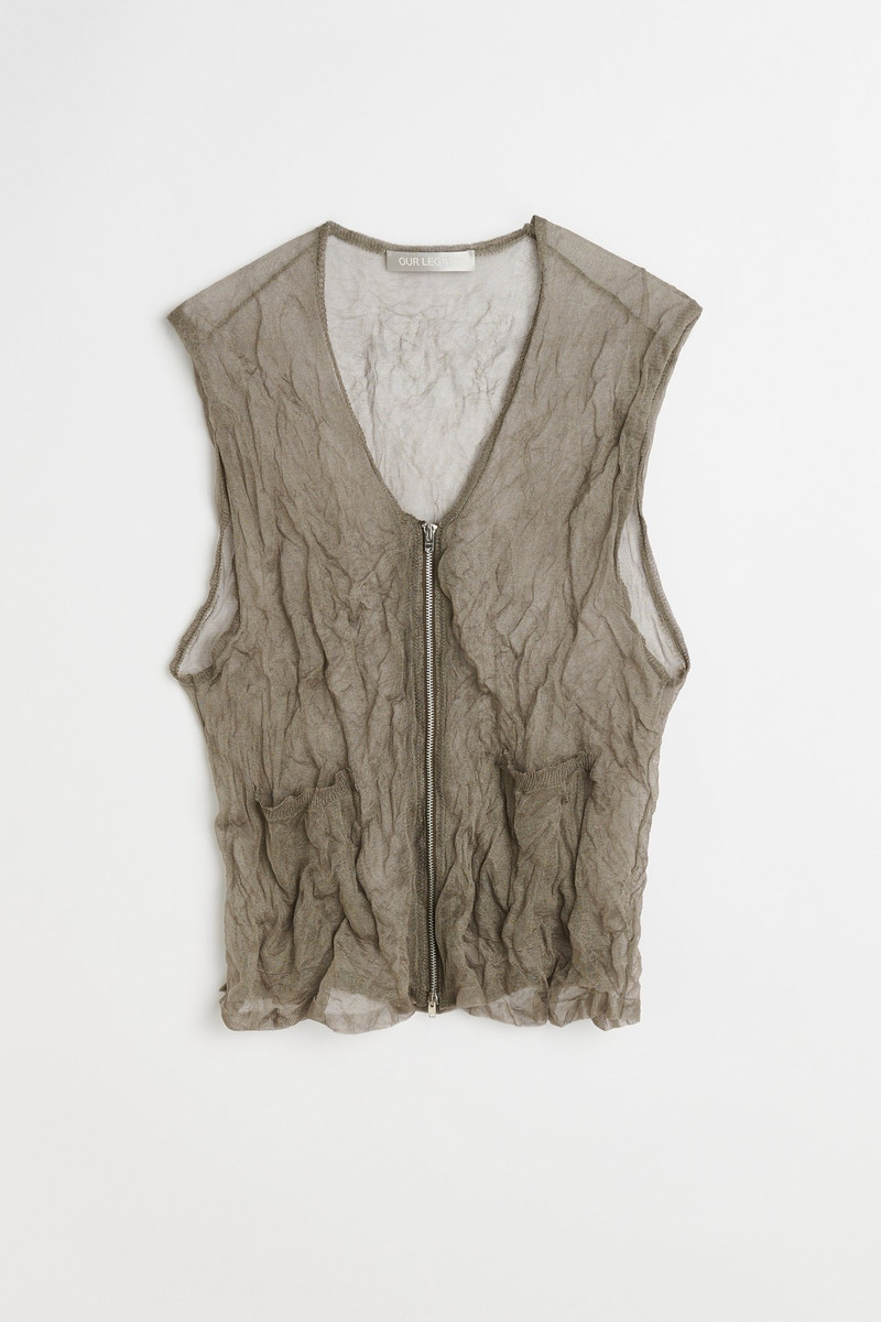 Crush Vest Ash Silk Steel 1
