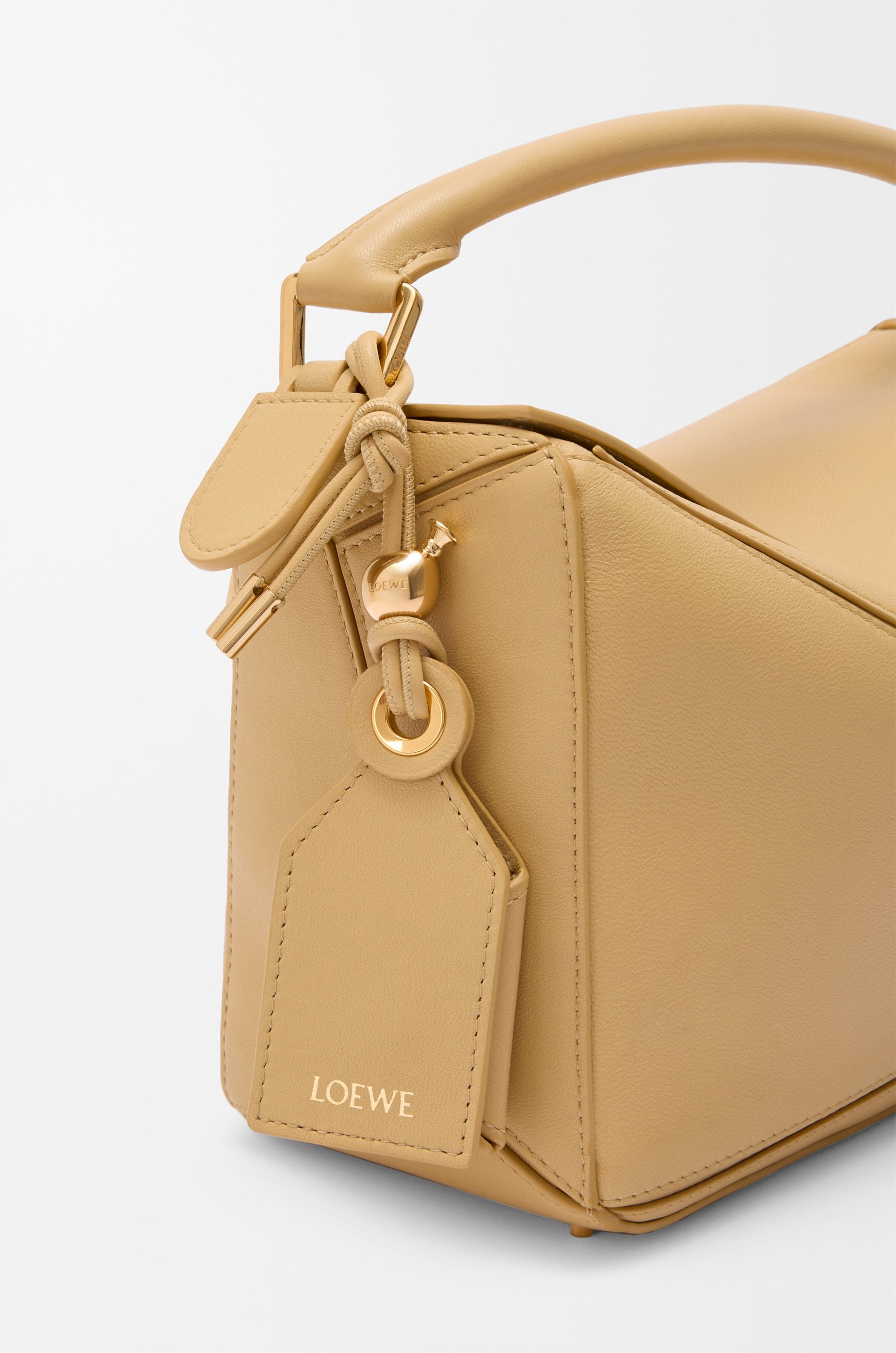 Small Featherlight Puzzle bag in nappa lambskin - 12