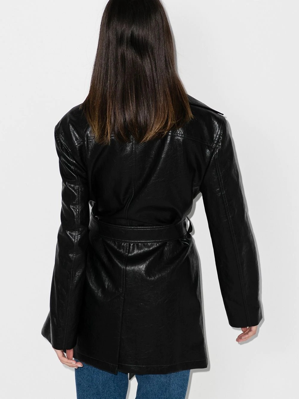 belted wrap jacket - 3