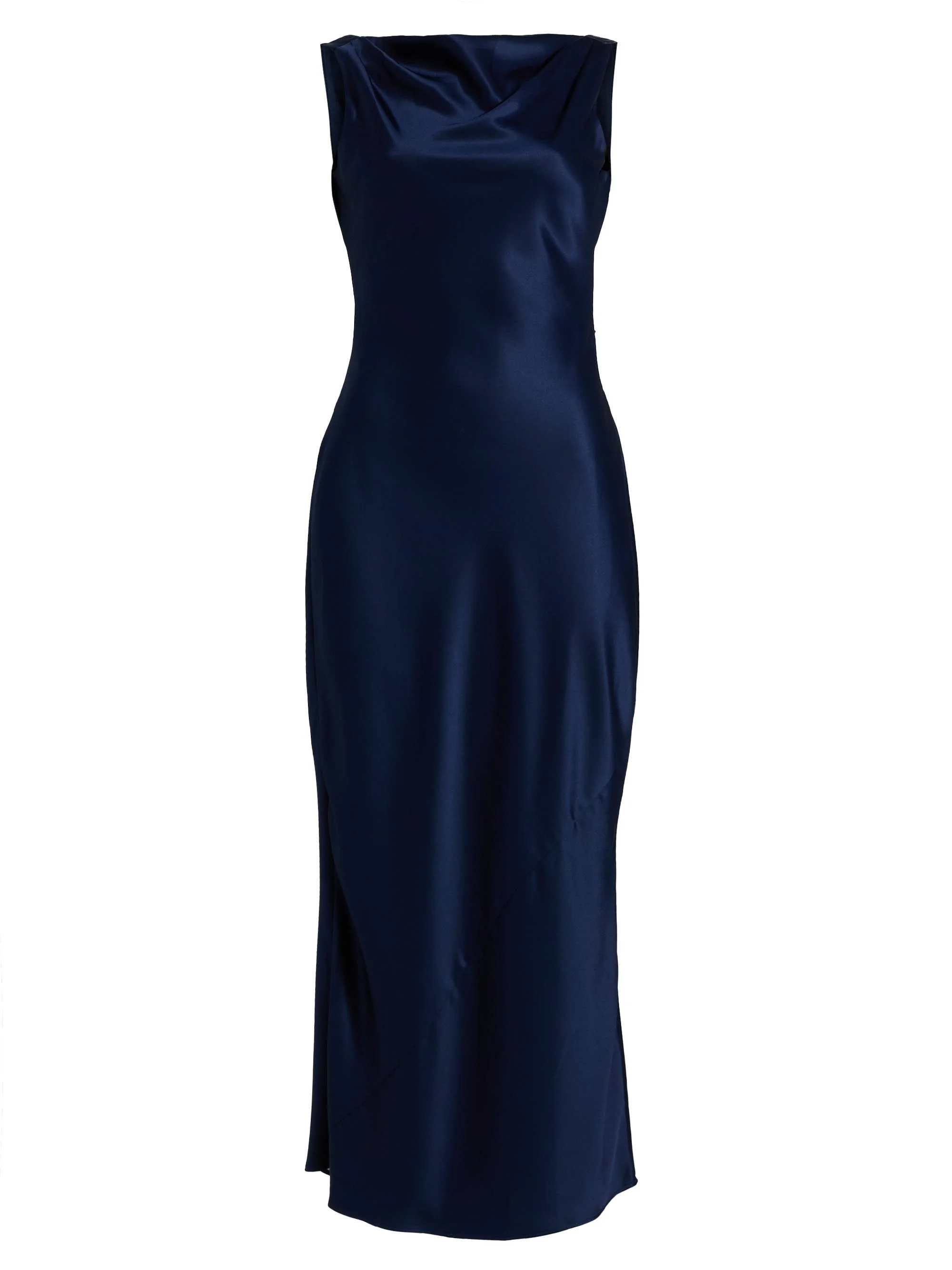 Women's Corey Satin Midi-Dress - Danube - 1