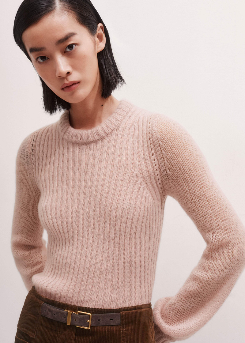 ME+EM Balloon Sleeve Sweater outlook