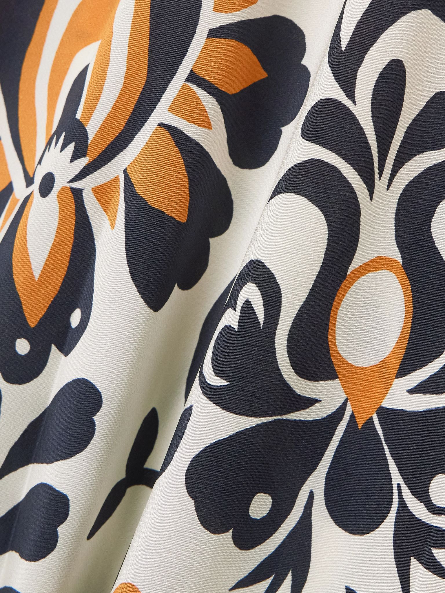 Marlene printed silk-crepe maxi dress Multi - 4