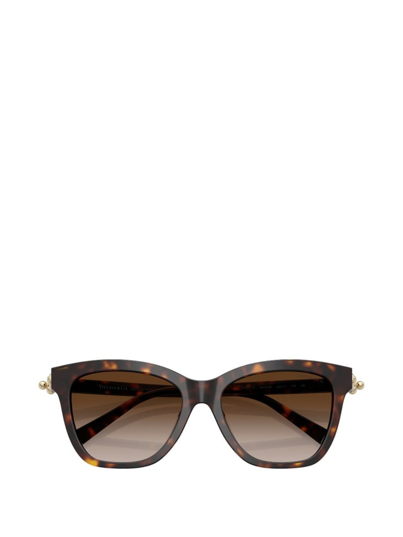 square-frame tortoiseshell sunglasses 5