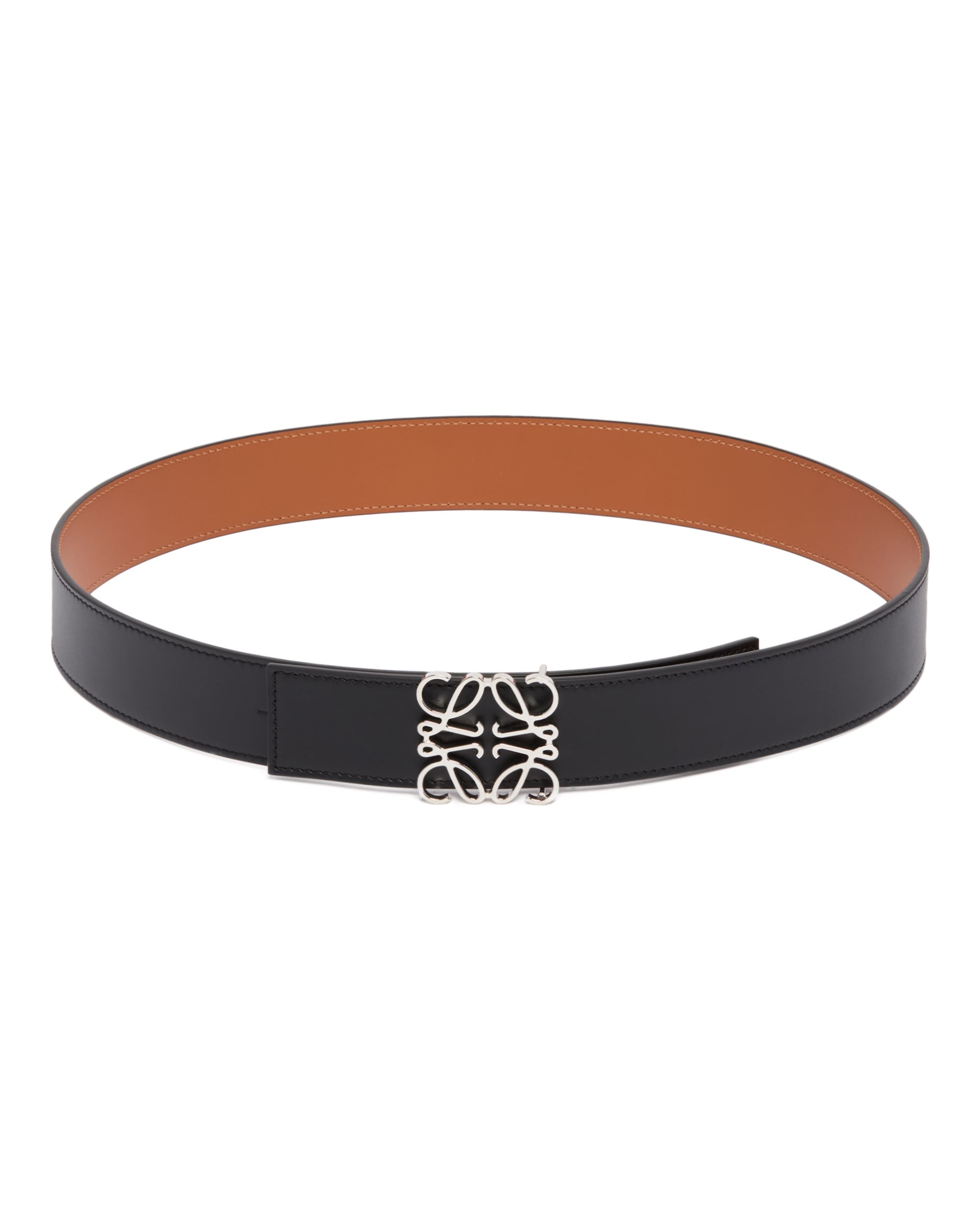 Anagram Reversible Leather Belt - 2