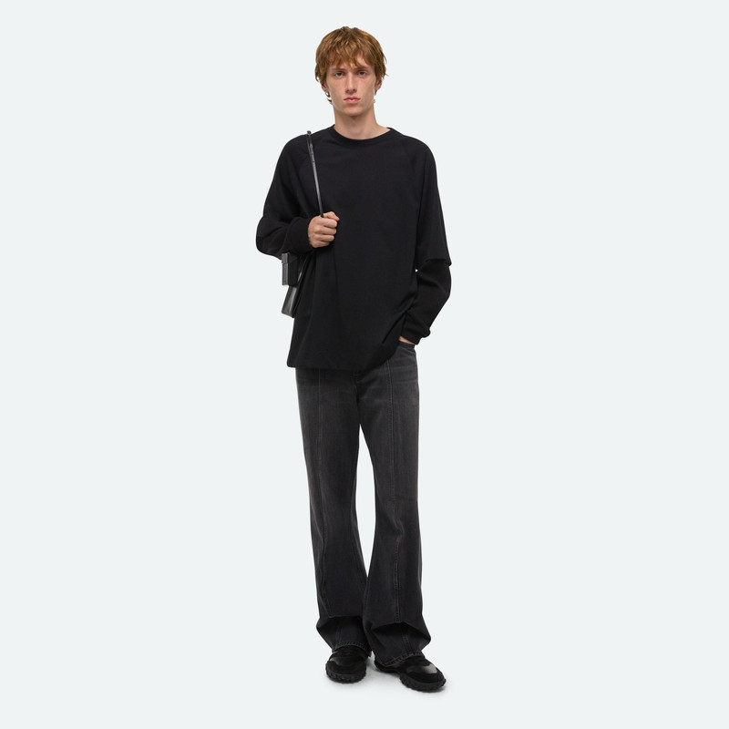 Helmut Lang DOUBLE-LAYER WAFFLE TEE outlook