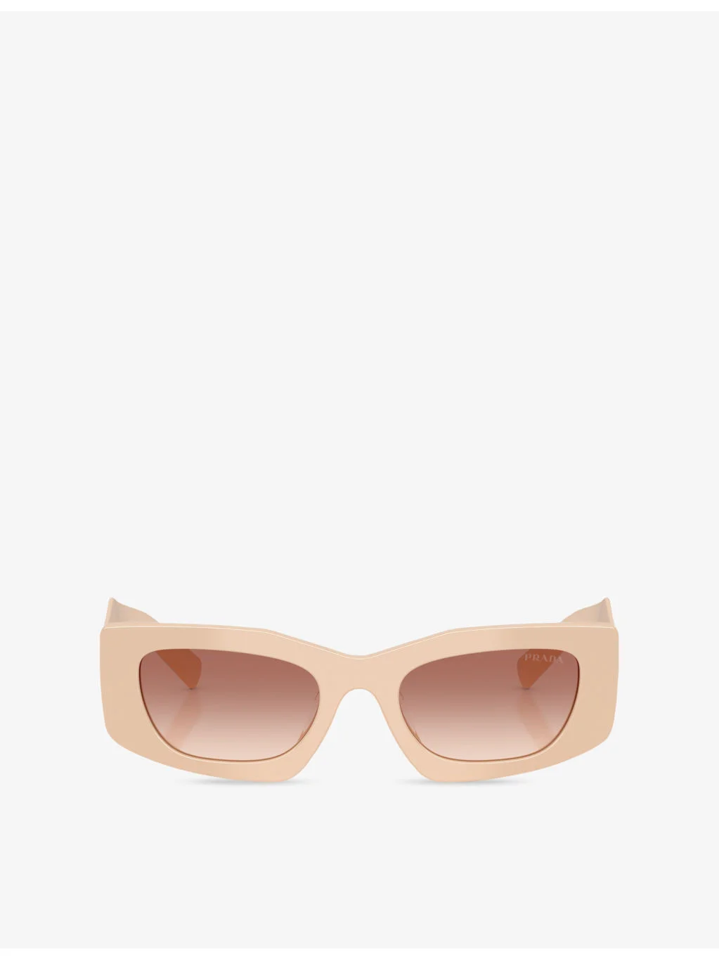 PR D03SD Rectangle-Frame Acetate Sunglasses - 1