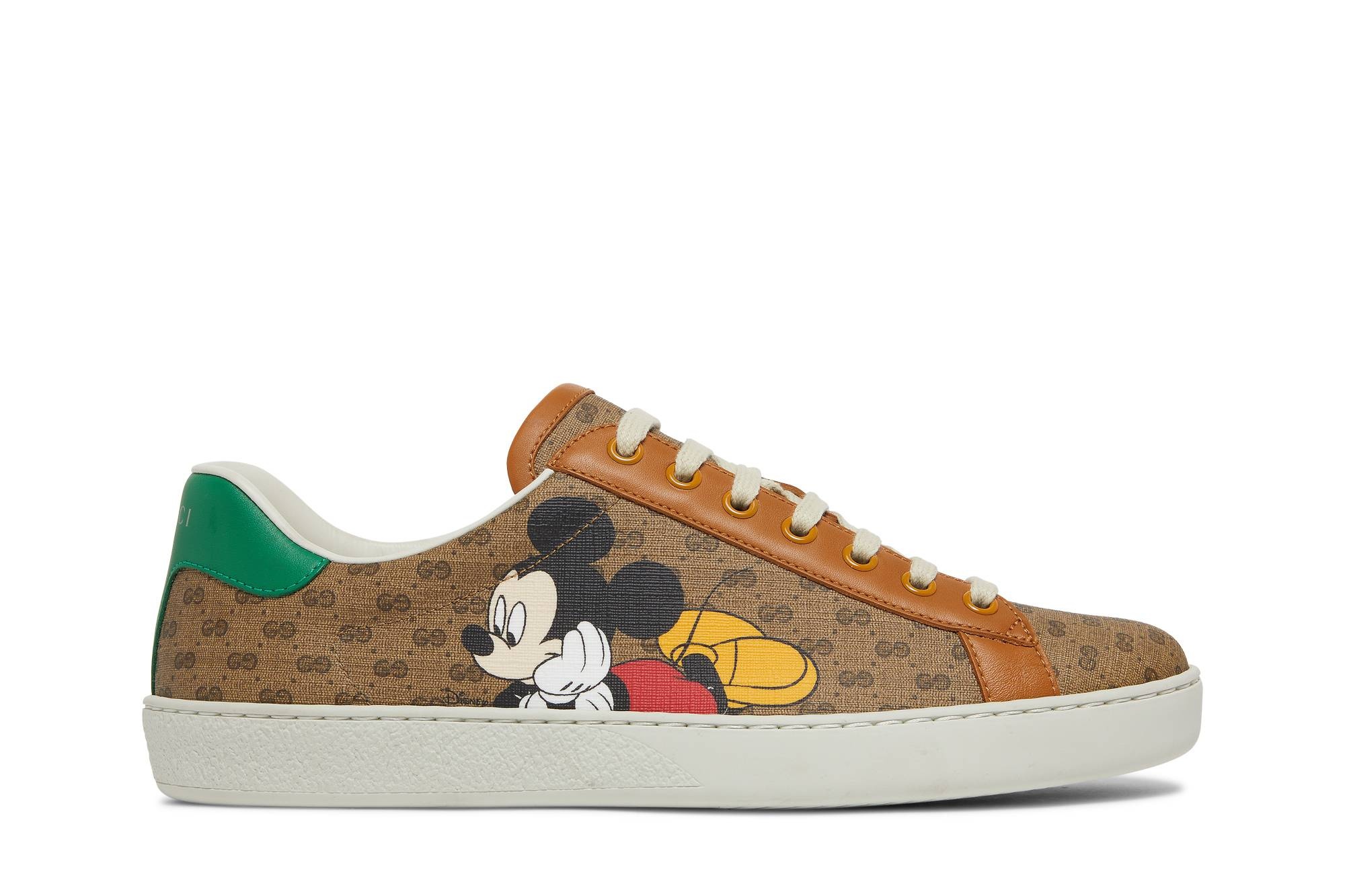 Disney x Gucci Ace Low 'Mickey Mouse - Beige' - 1