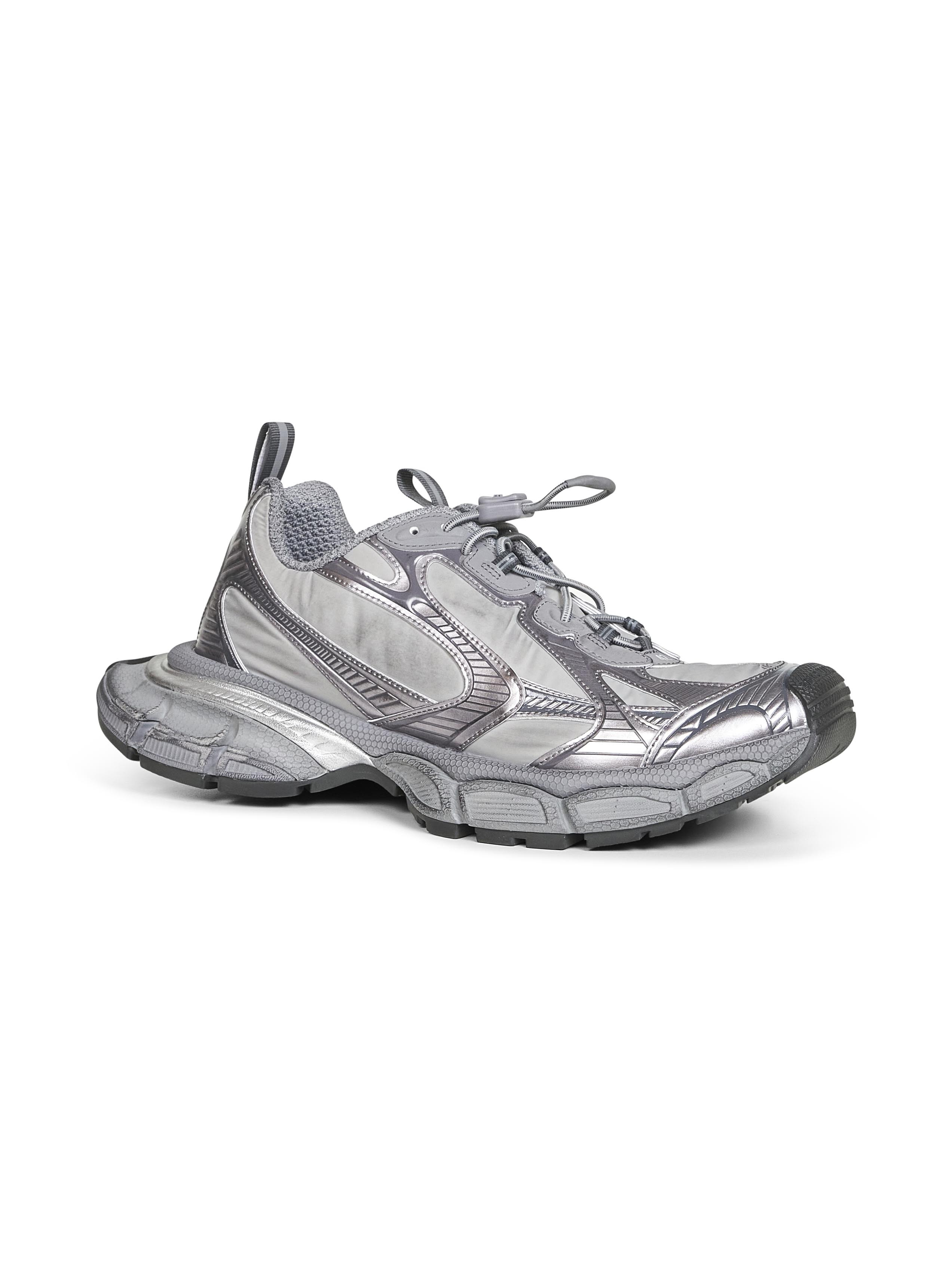 Grey mesh and polyurethane 3XL sneakers - 2