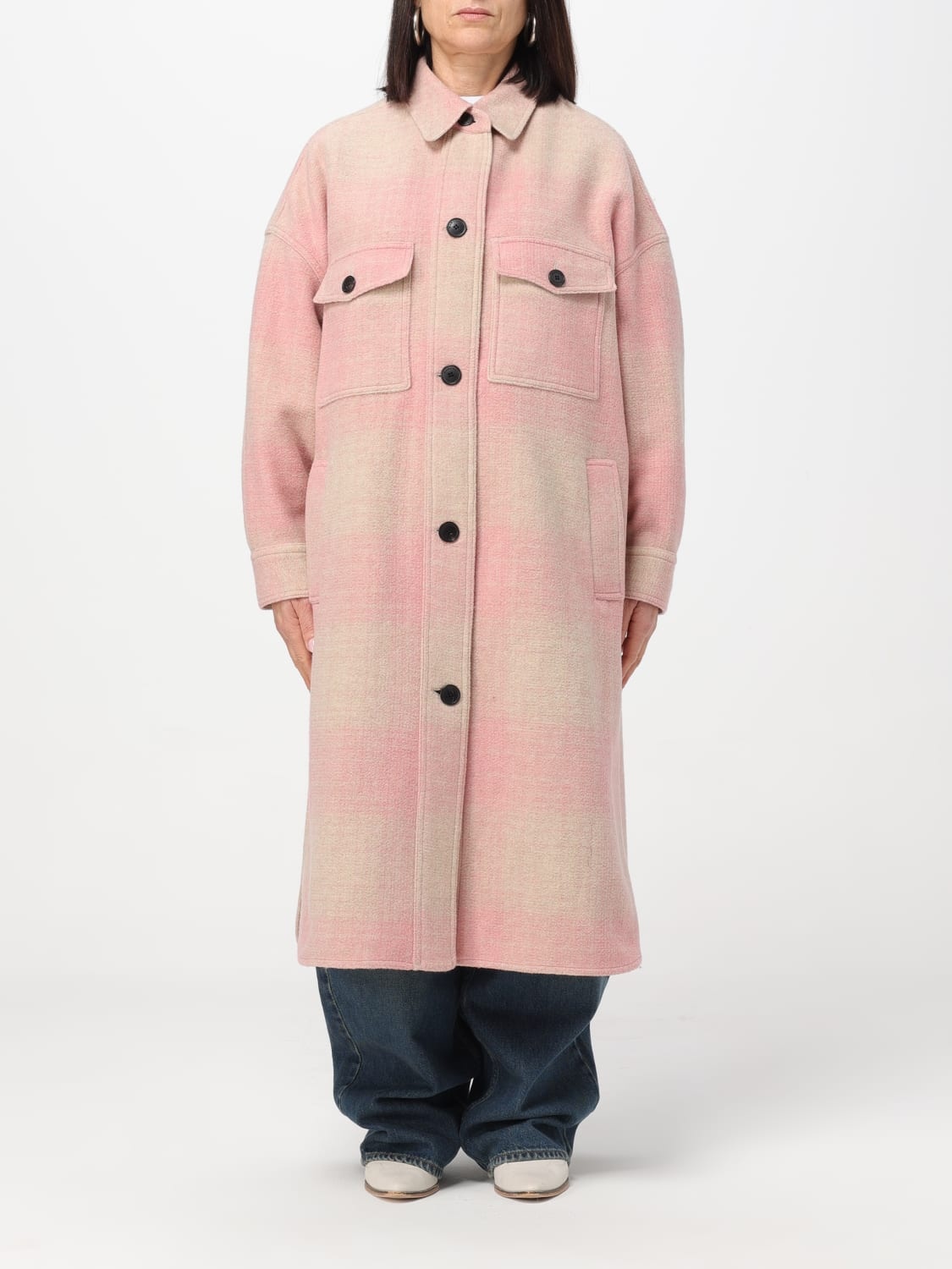 ISABEL ÉTOILE MARANT ピンク ダンテコート NEW etoile Isabel marant dante pink coat size 38 | eBay
