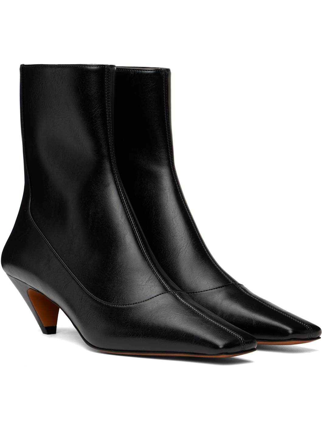 Black Stella Spur Boots - 4