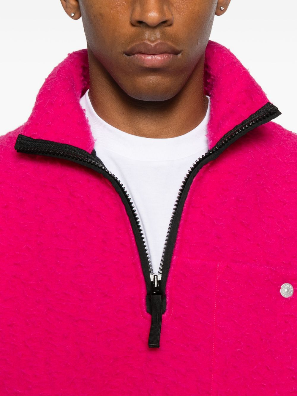 Marina half-zip fleece sweatshirt - 4