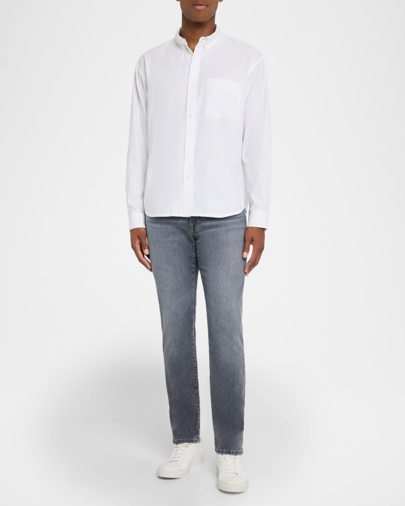 FRAME Men's Button-Collar Cotton Oxford Sport Shirt outlook