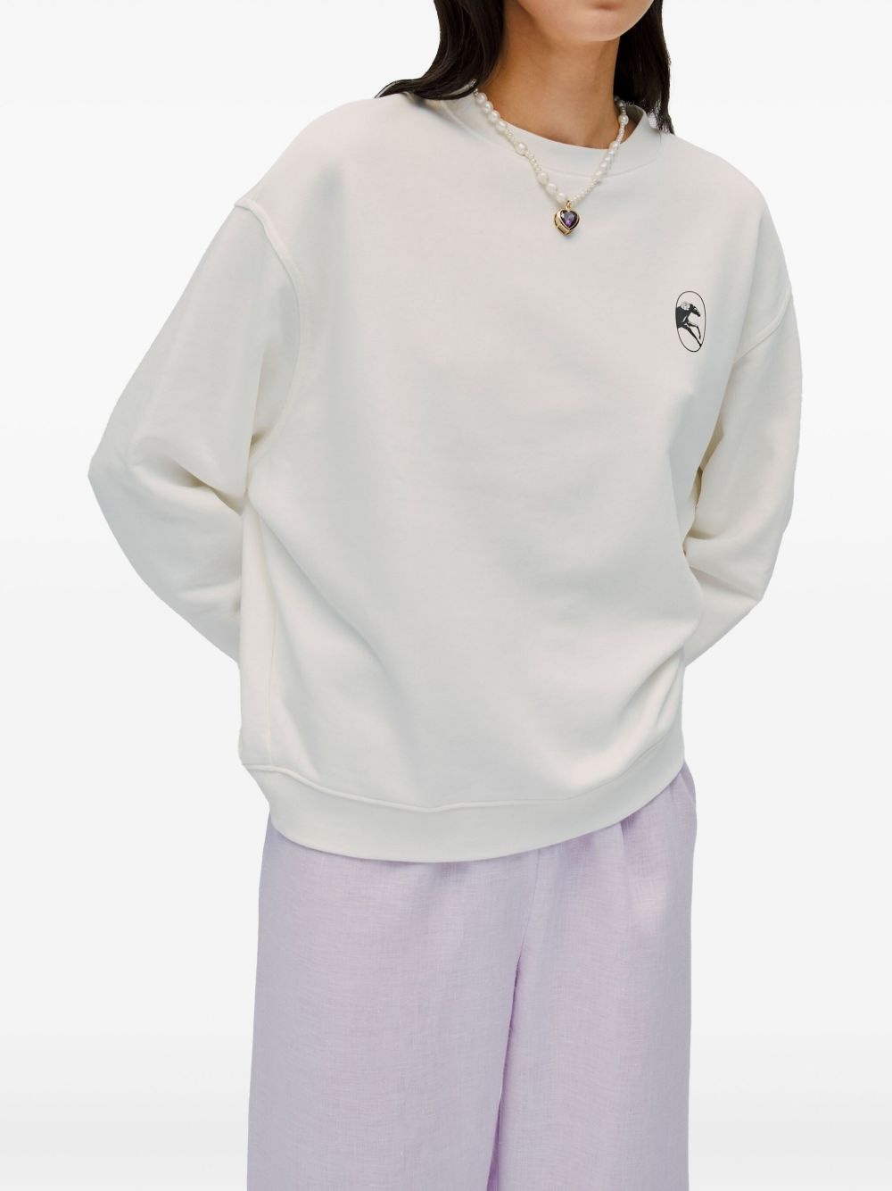 jersey sweatshirt - 2