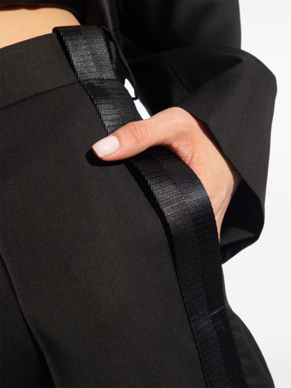 Seatbelt tailored trousers - 5