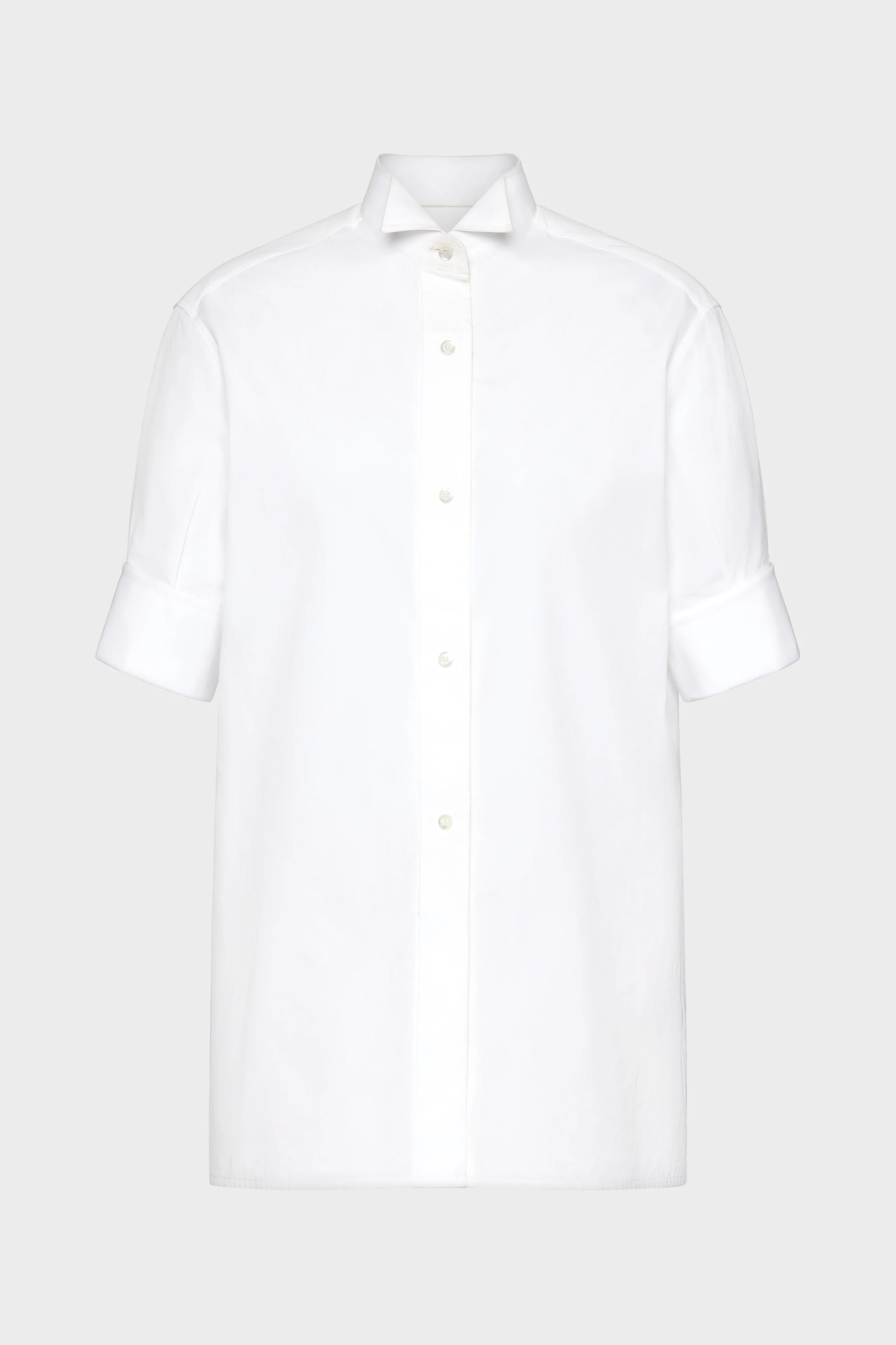 Cotton Short-Sleeve Shirt - 1
