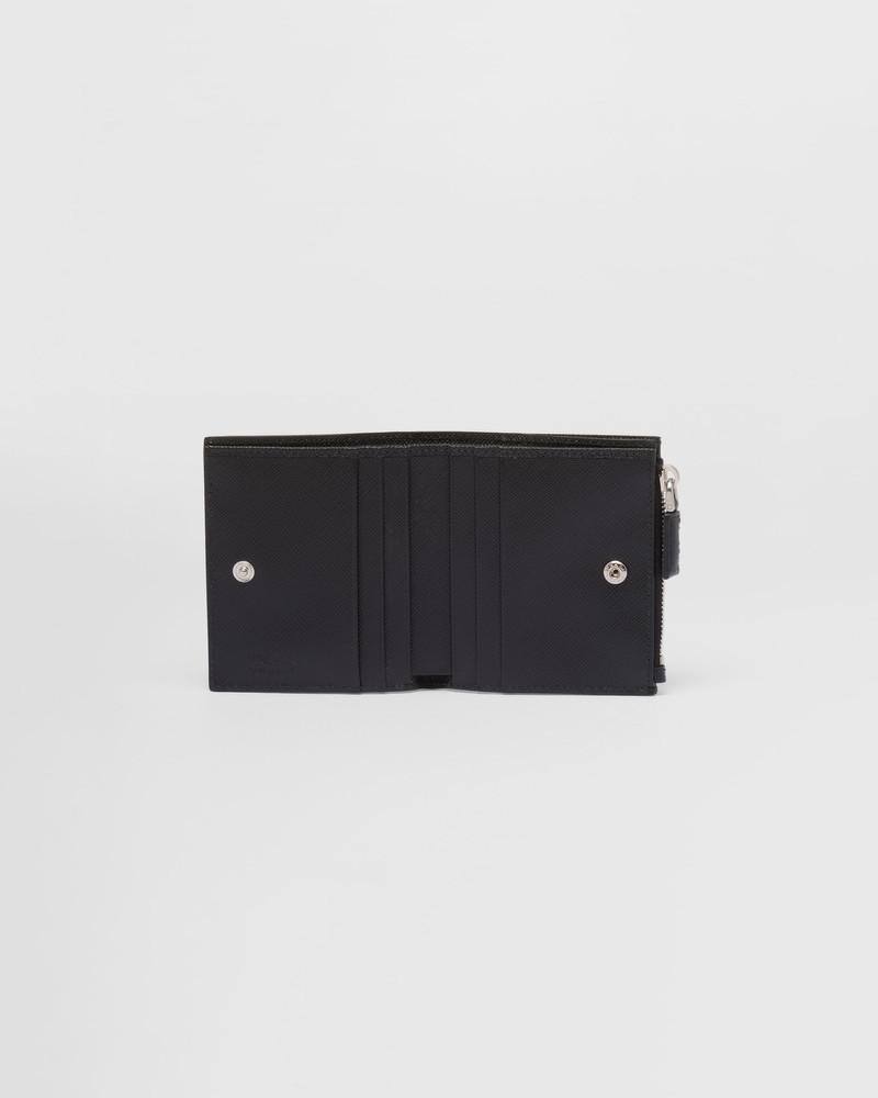 Prada Small Saffiano leather wallet outlook