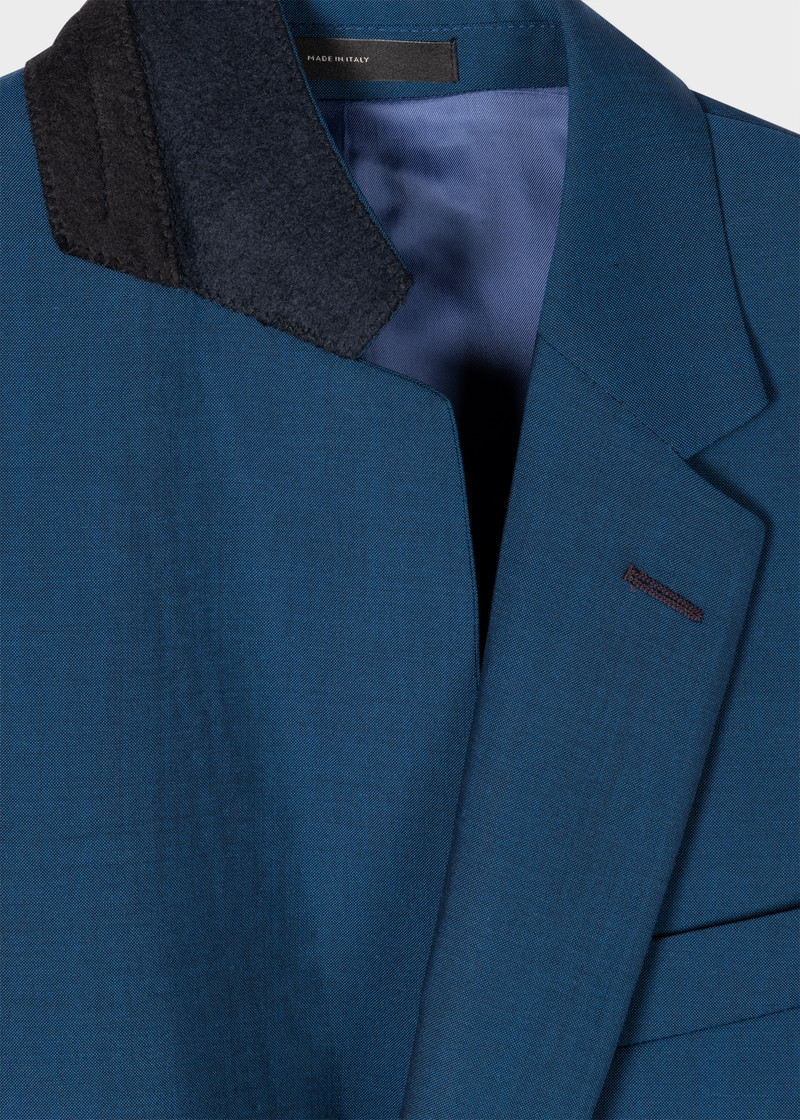 Tailored-Fit Wool-Mohair Three-Piece Suit 7