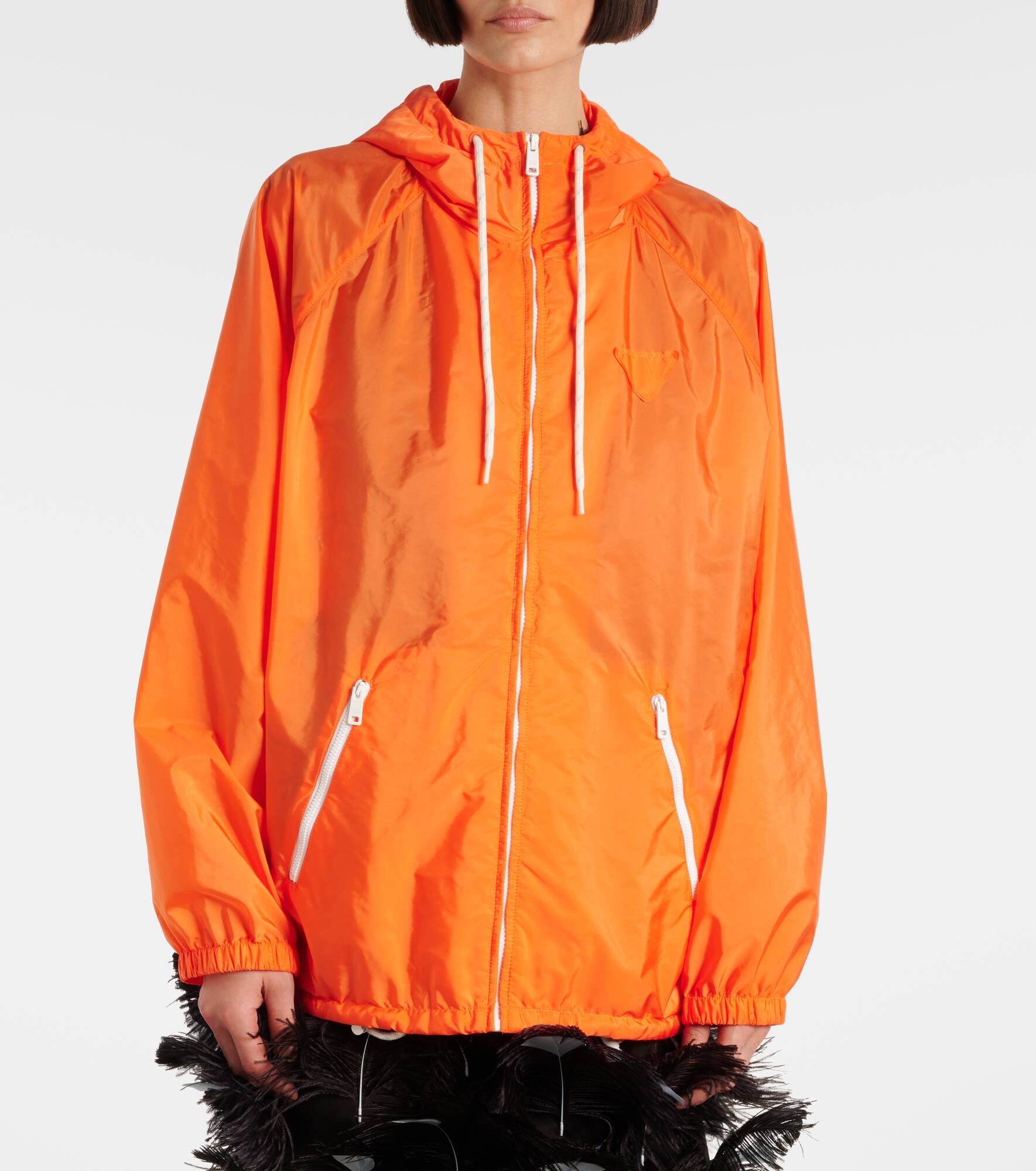 Re-Nylon raincoat - 4