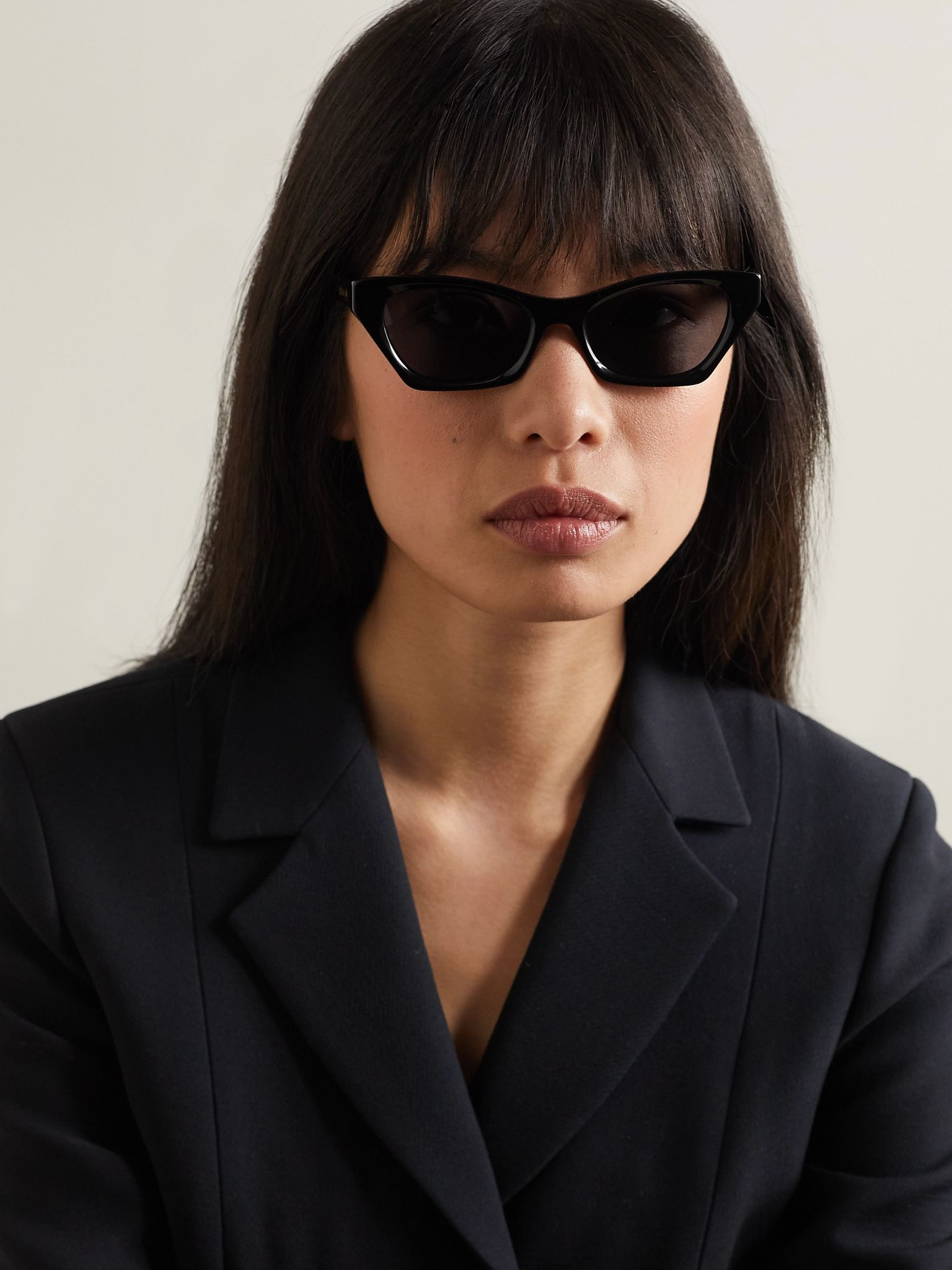 DiorMidnight B1I cat-eye acetate sunglasses Black - 2