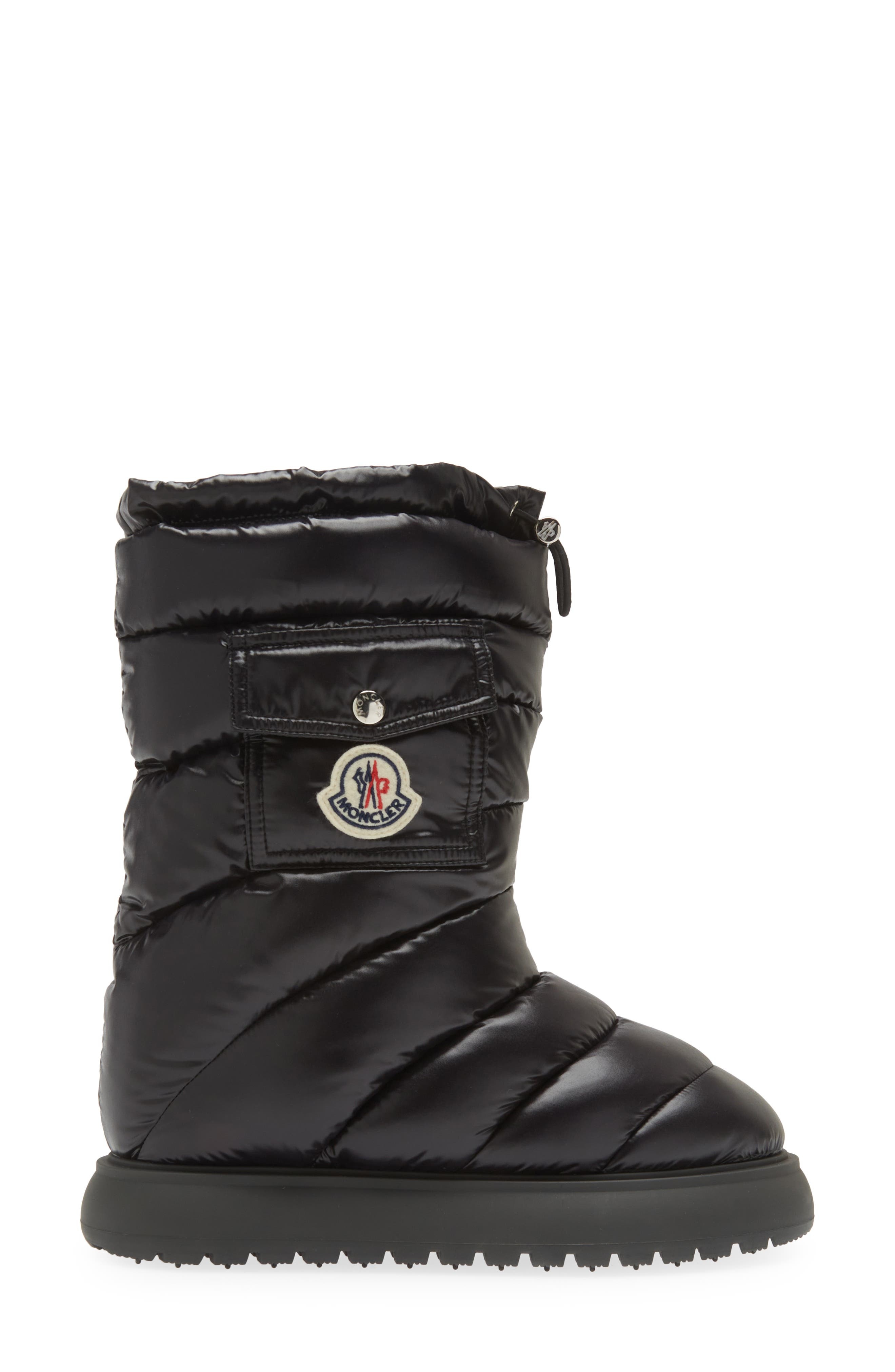 Moncler Gaia Pocket Puffer Snow Boot in Black at Nordstrom - 3