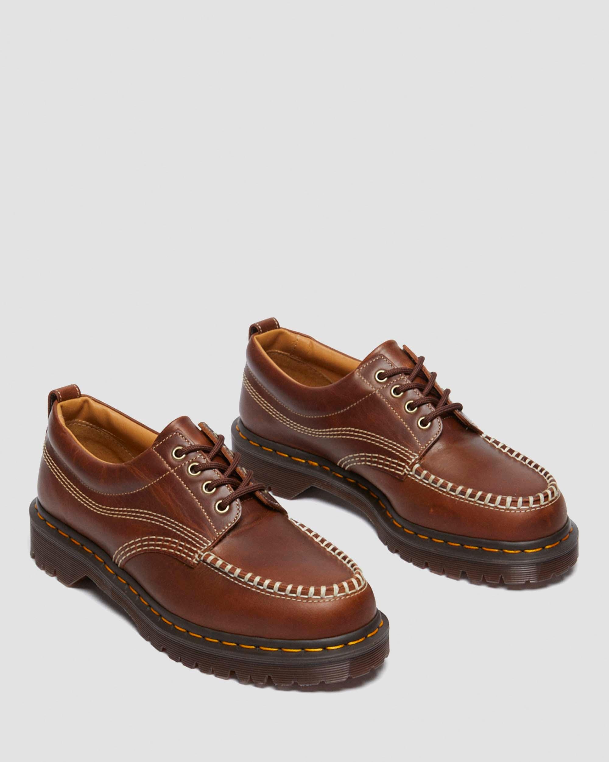 Lowell Leather Moc Toe Shoes - 9