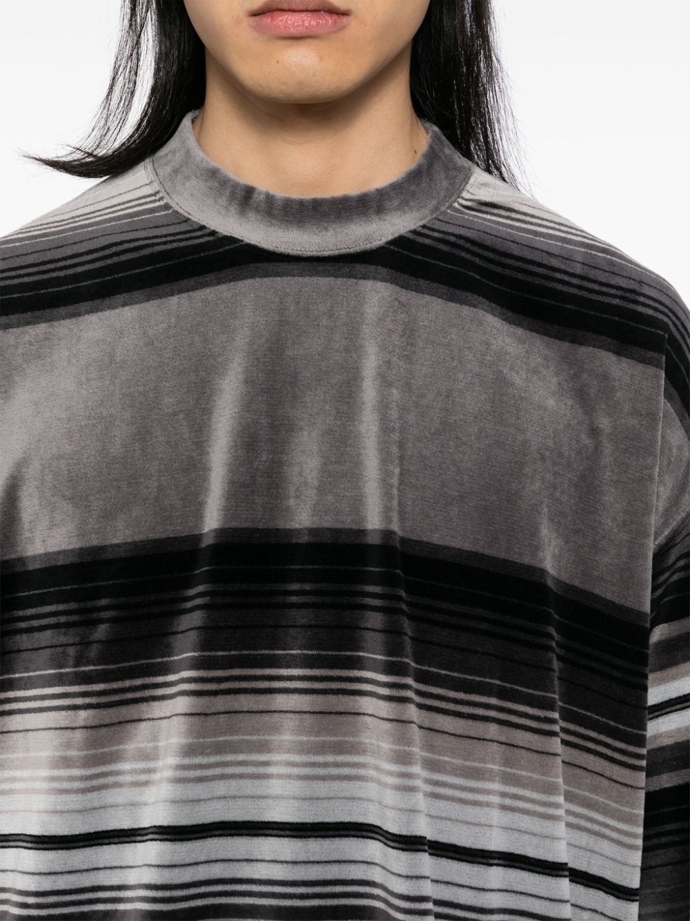 striped T-shirt - 5