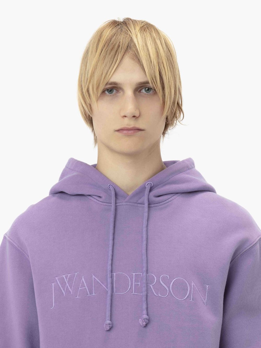 LOGO EMBROIDERED HOODIE - 6