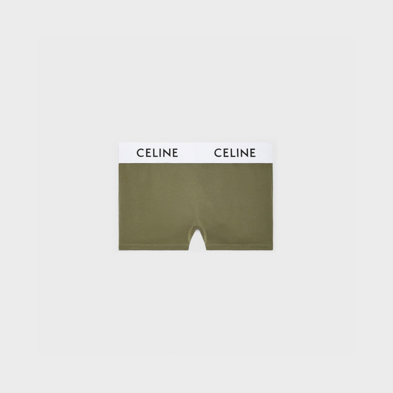 CELINE CELINE BOXERS IN COTTON JERSEY outlook