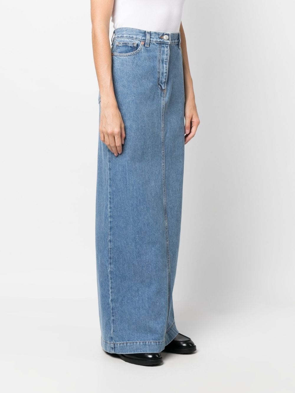 maxi denim skirt - 3
