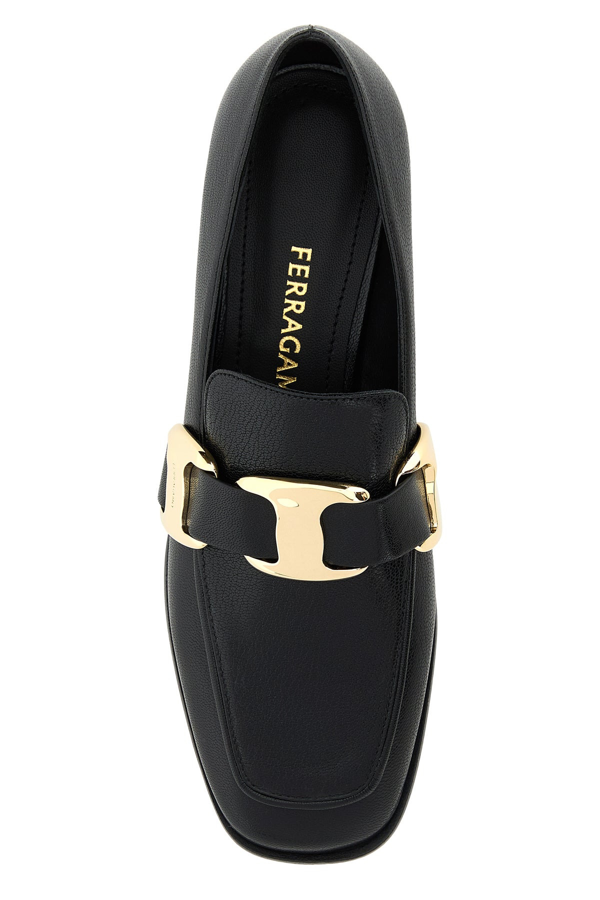 Black leather Limania loafers - 4