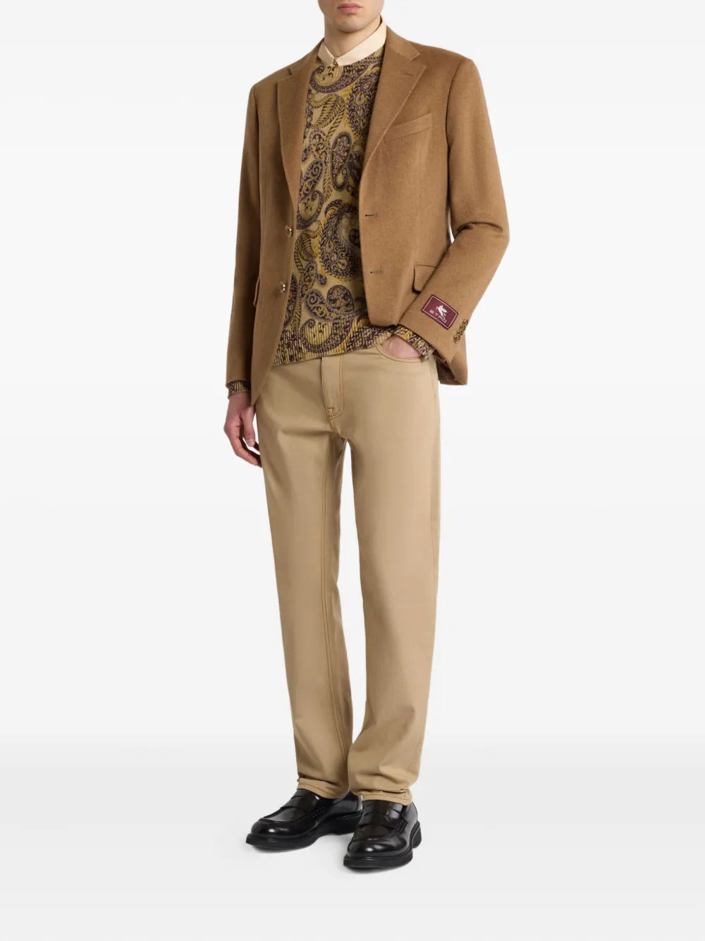 Paisley Print Sweater - 2
