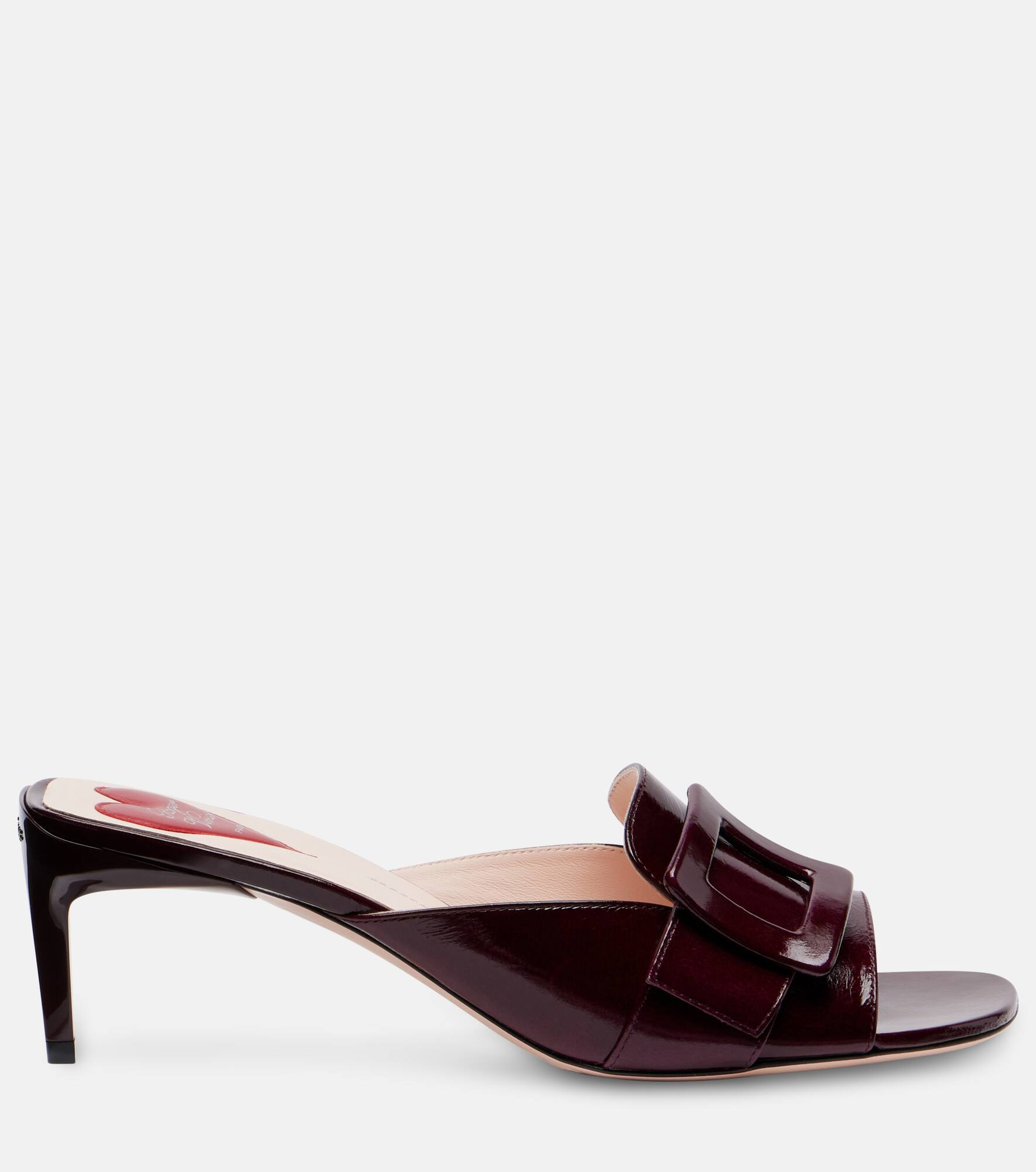 Viv' Canard 55 leather mules - 4