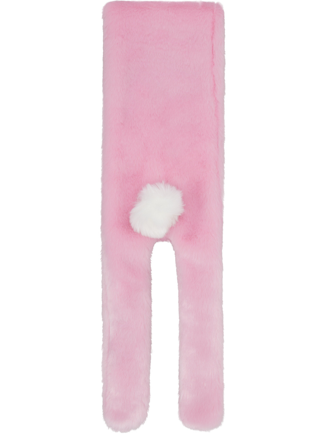 Pink Bunny Faux-Fur Scarf - 2