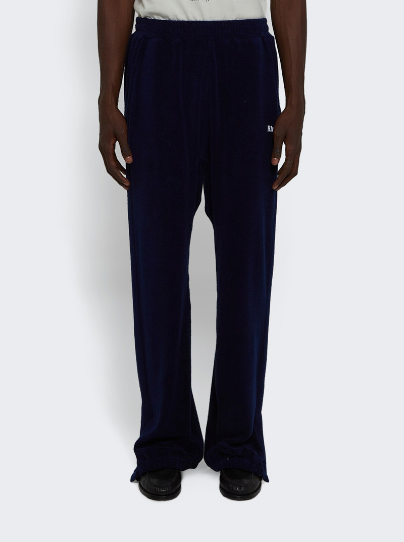 Rhude Towel Cuffed Hampton Track Pant Navy And Navy outlook