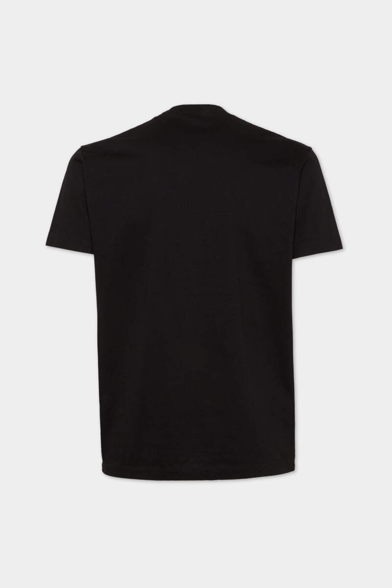 DSQUARED2 WASH LOOSE FIT SLOGAN T-SHIRT outlook