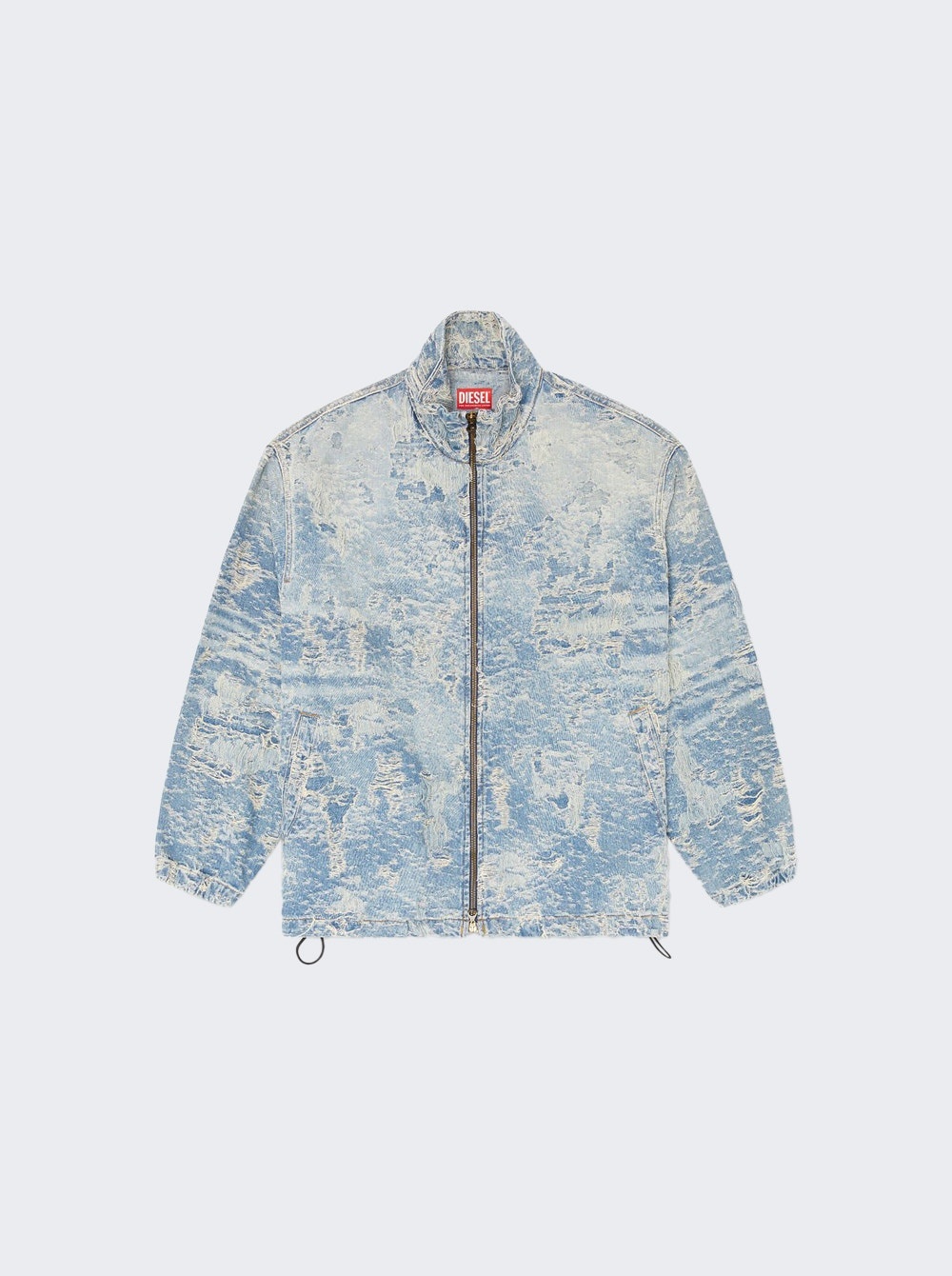 Distressed Jacket Blue - 1