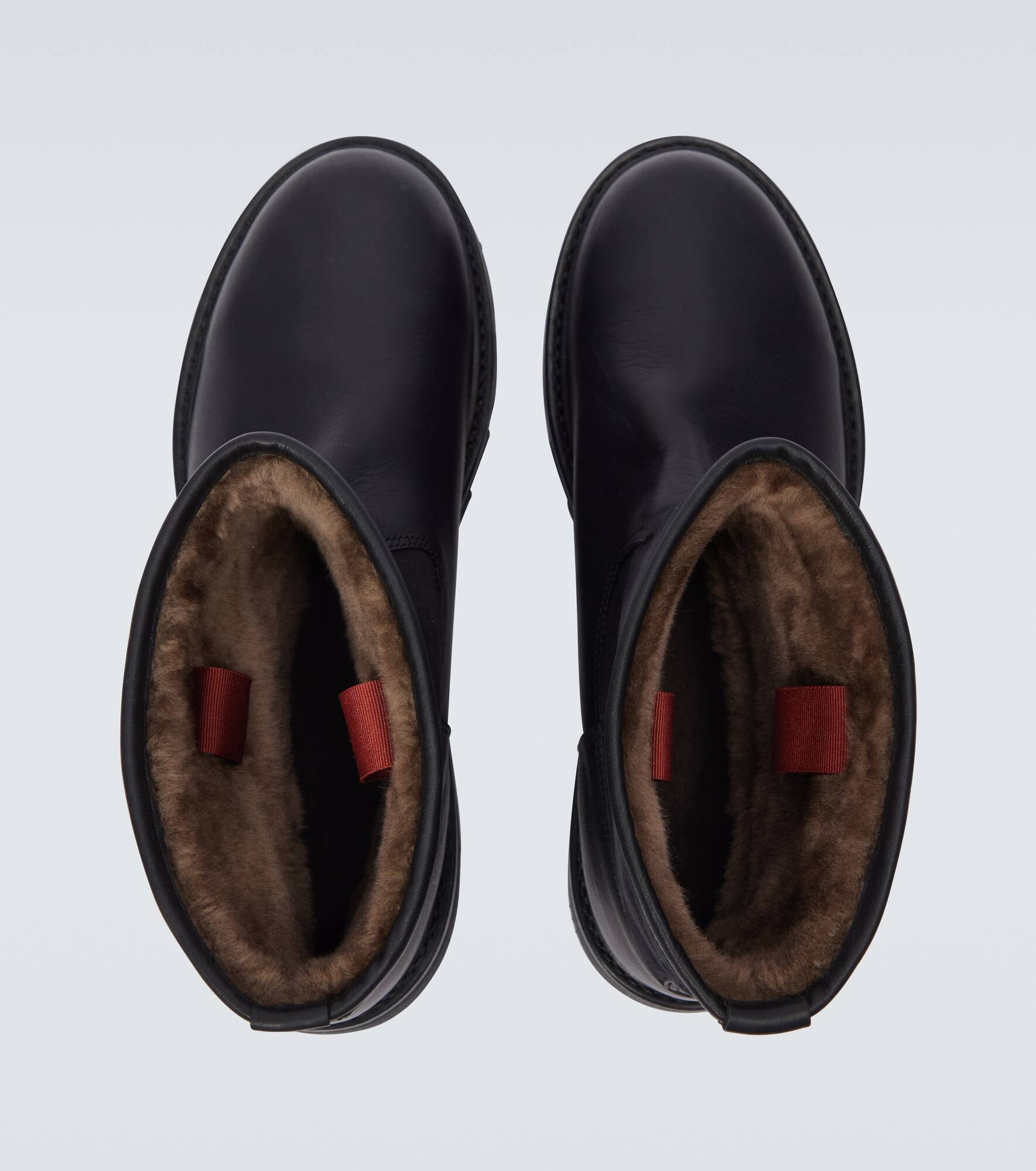 Suilven suede and leather ankle boots - 4